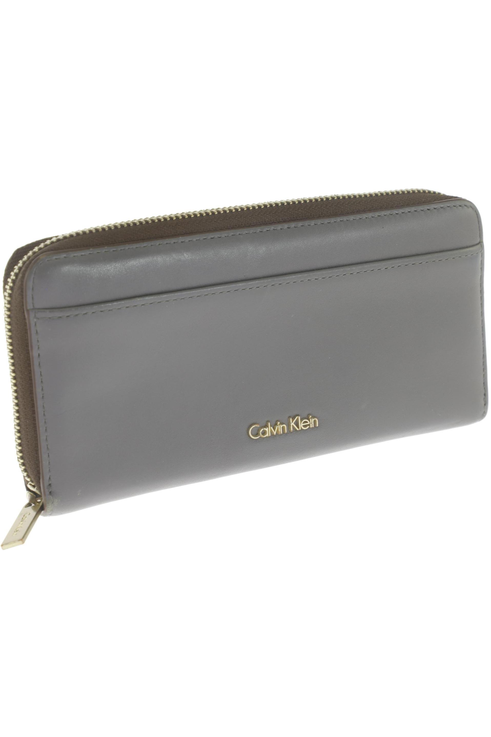 

Calvin Klein Damen Portemonnaie, grau, Gr.