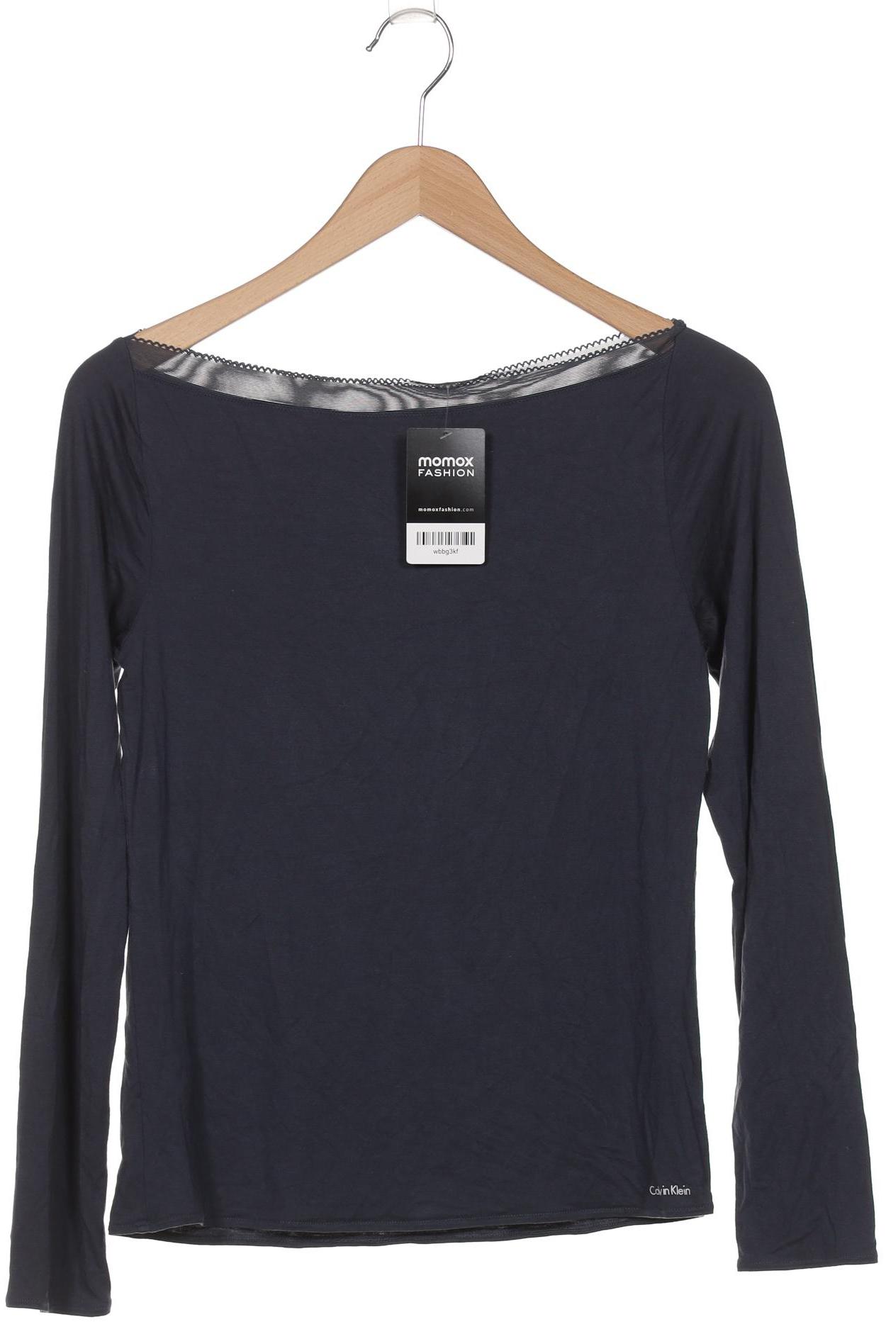 

Calvin Klein Damen Langarmshirt, marineblau, Gr. 36