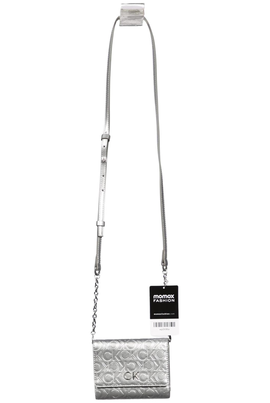 

Calvin Klein Damen Handtasche, silber, Gr.