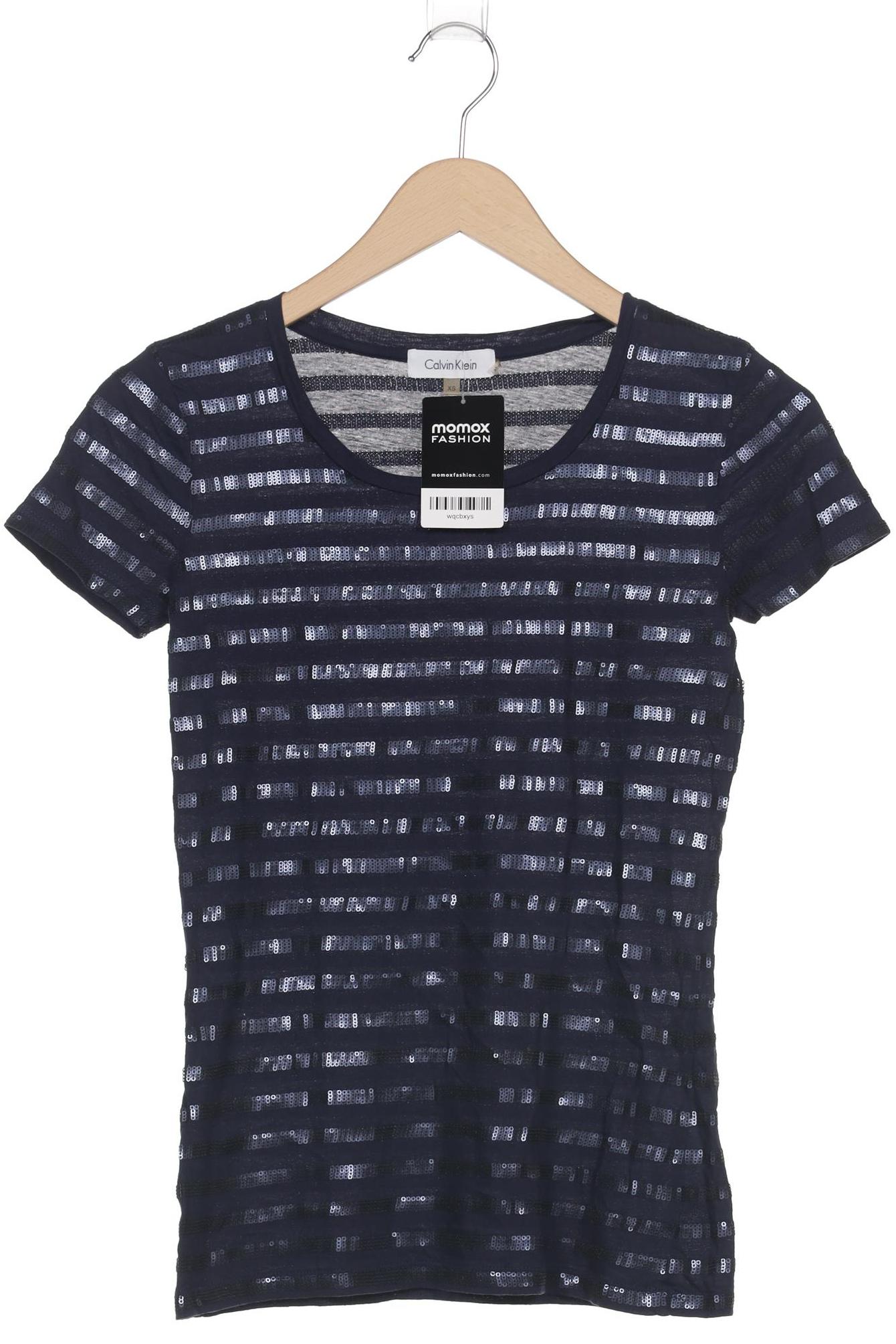 

Calvin Klein Damen T-Shirt, marineblau, Gr. 34