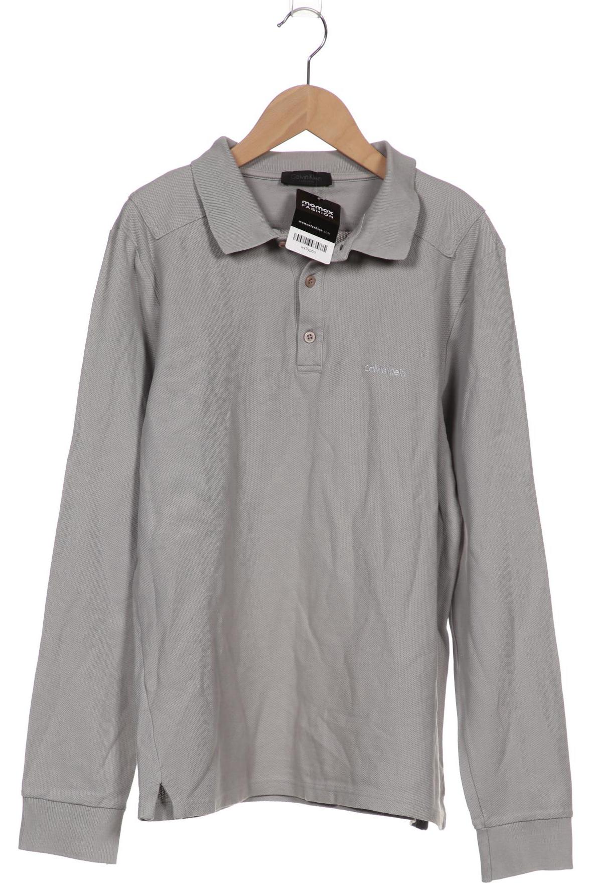 

Calvin Klein Damen Poloshirt, grau