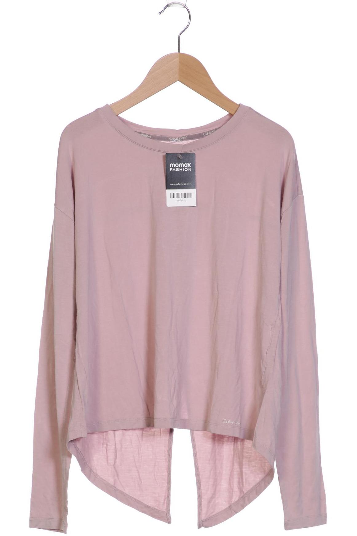 

Calvin Klein Damen Langarmshirt, pink, Gr. 38