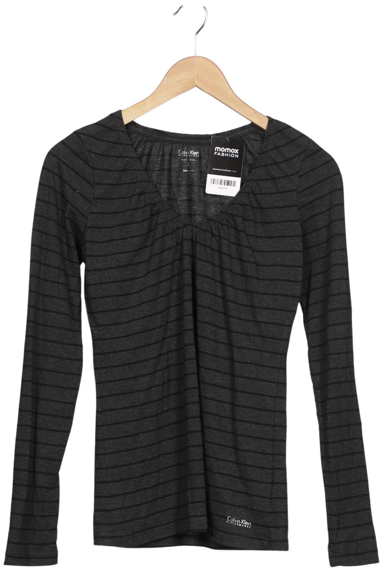 

Calvin Klein Damen Langarmshirt, grau, Gr. 38