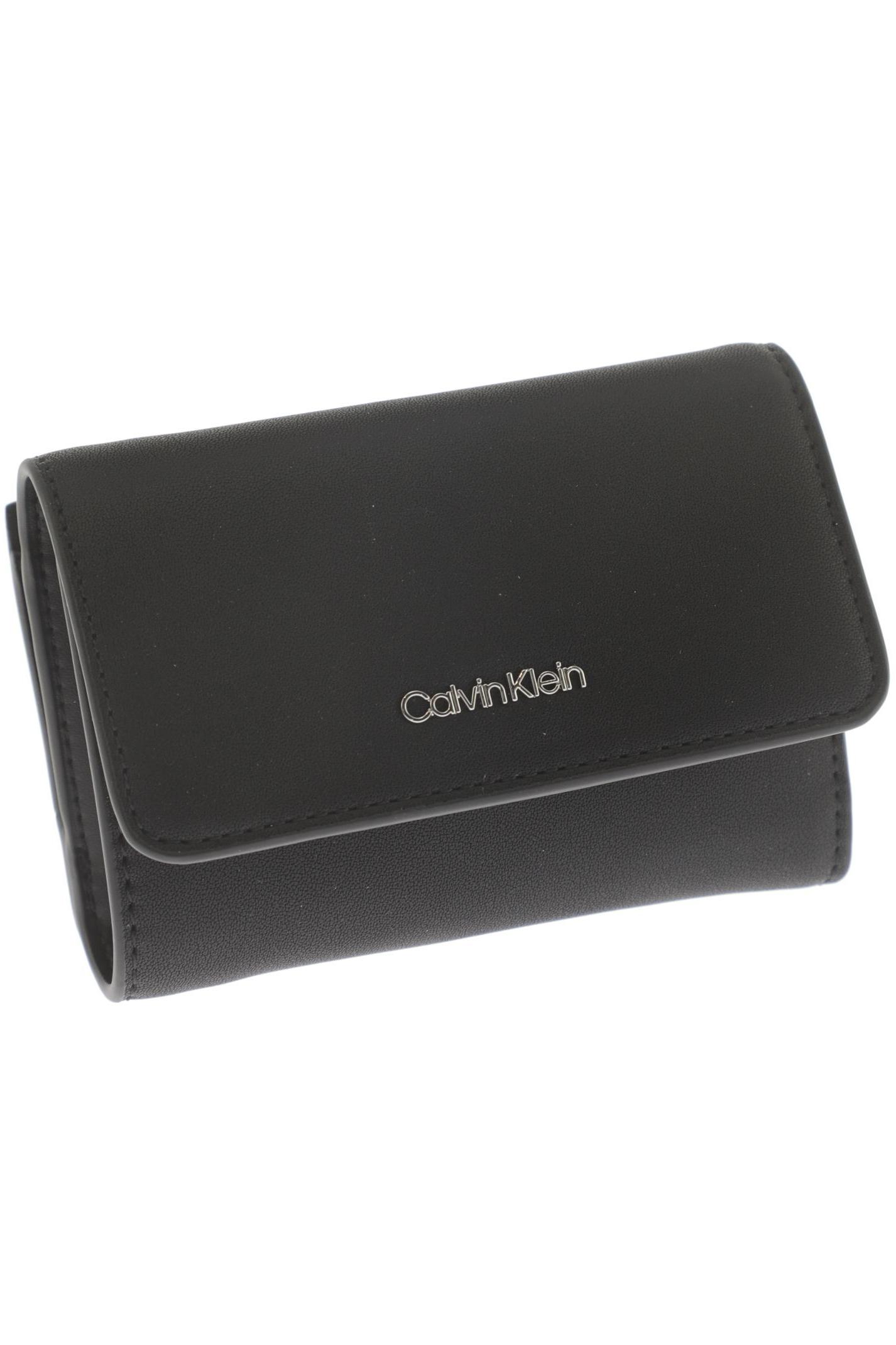 

Calvin Klein Damen Portemonnaie, schwarz, Gr.