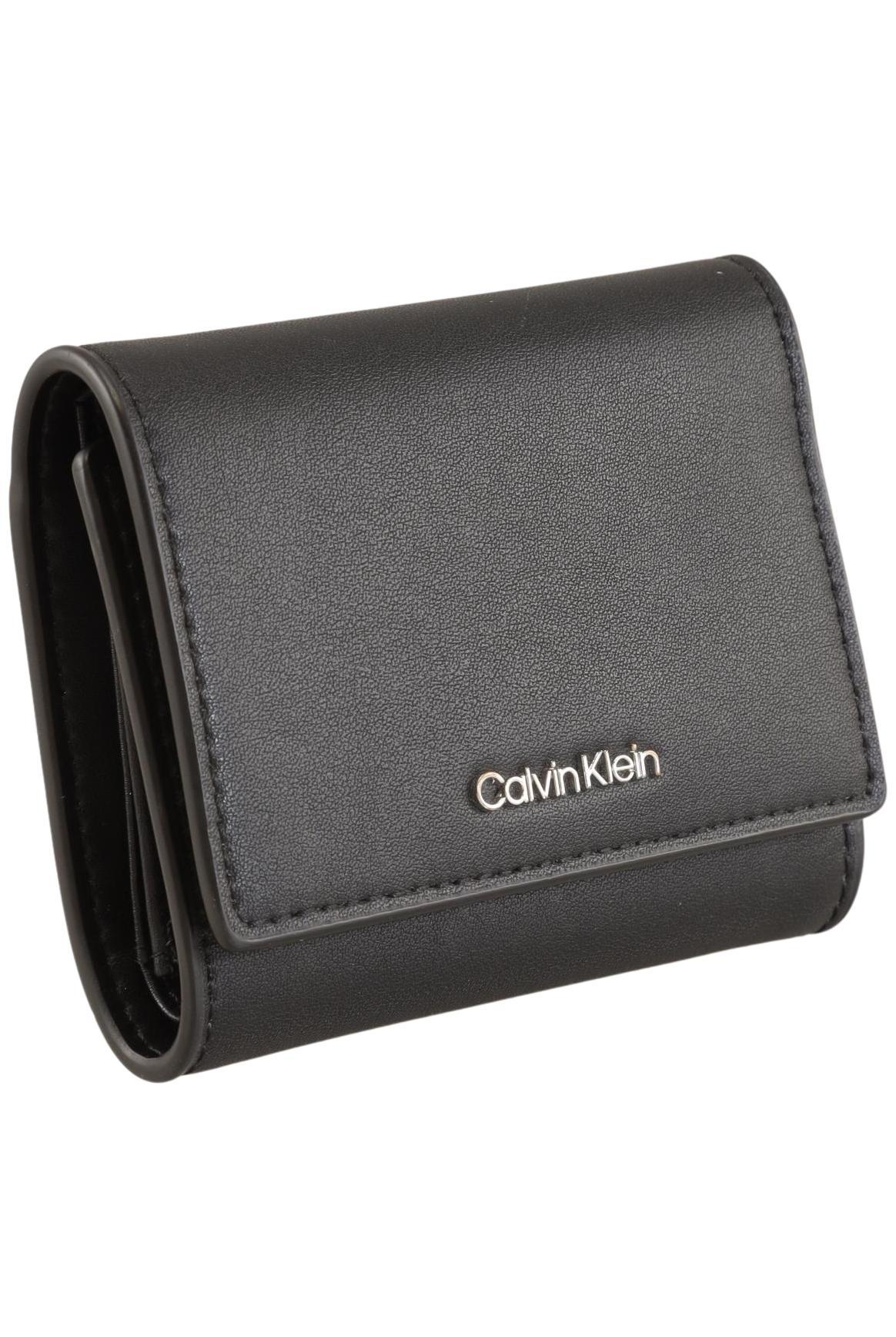 

Calvin Klein Damen Portemonnaie, schwarz, Gr.