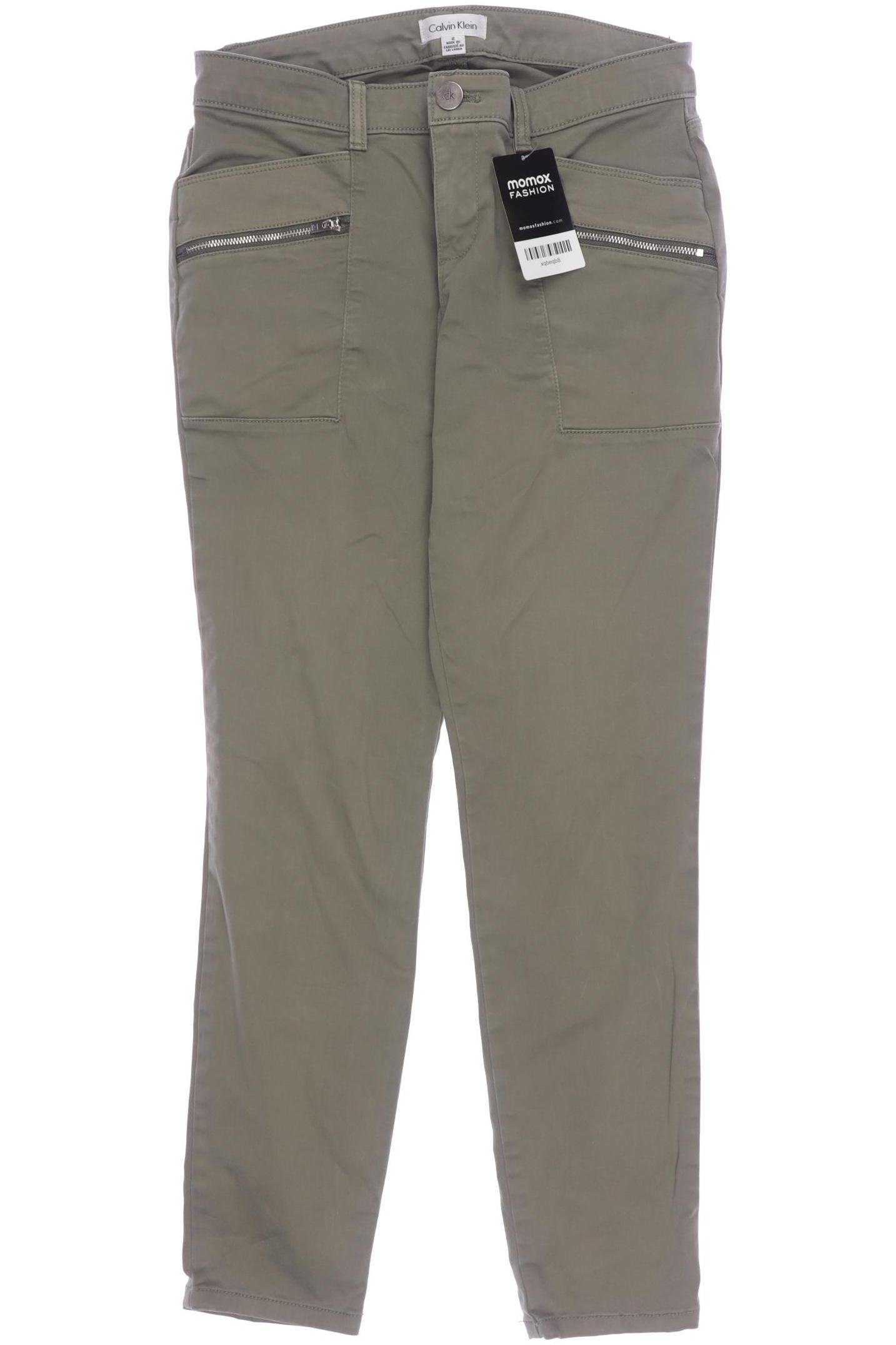 

Calvin Klein Damen Stoffhose, grün, Gr. 2