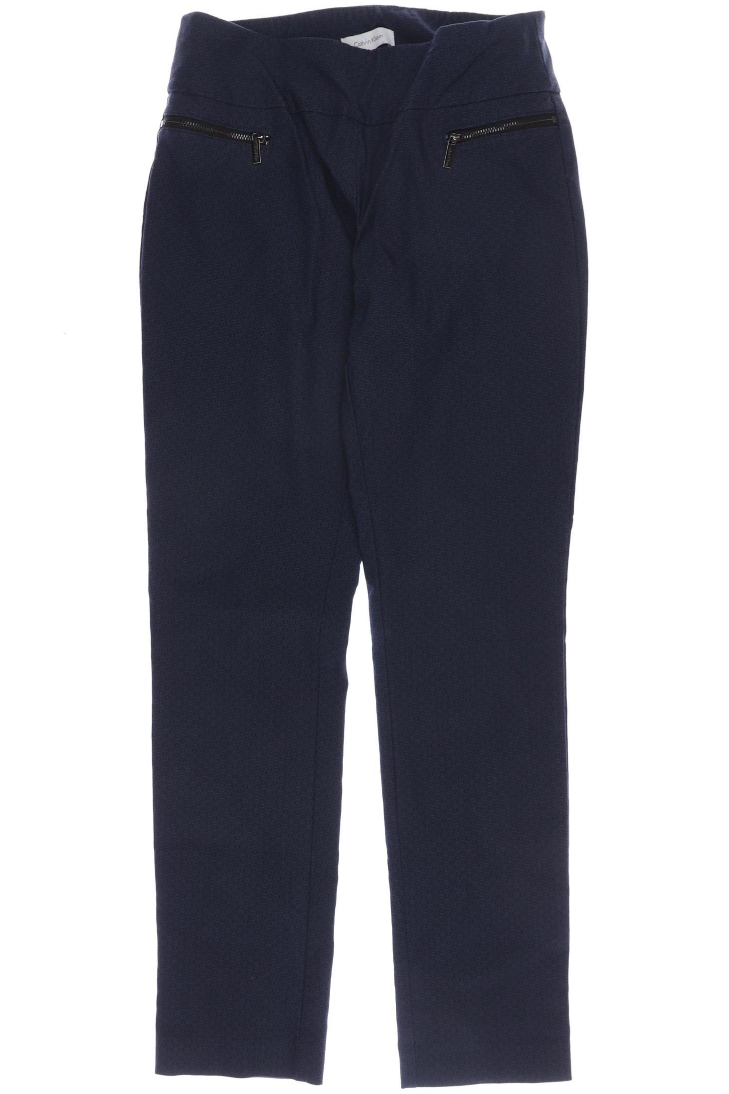 

Calvin Klein Damen Stoffhose, marineblau, Gr. 2