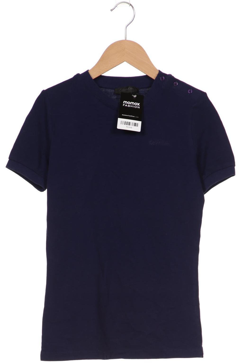 

Calvin Klein Damen T-Shirt, marineblau, Gr. 36