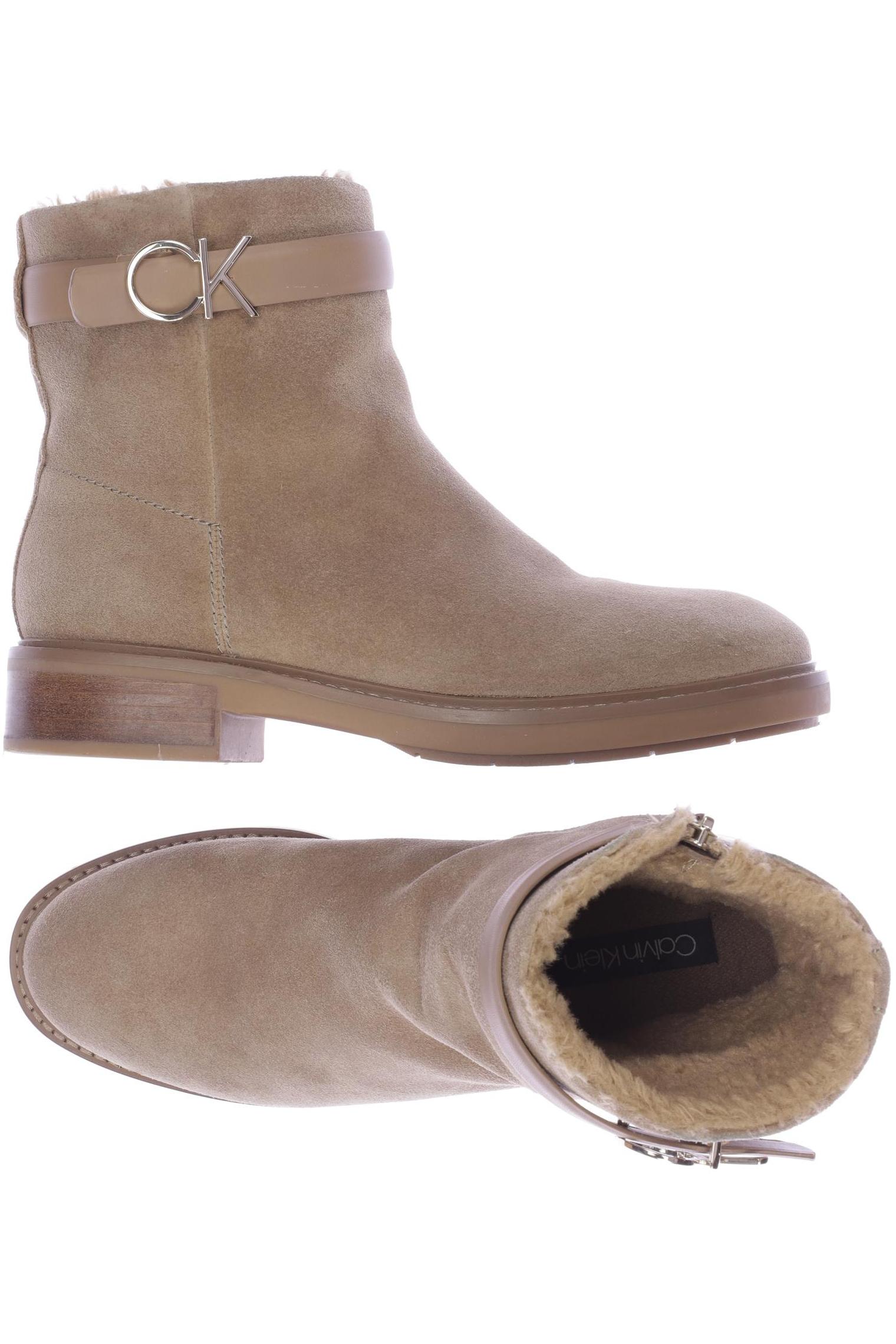 

Calvin Klein Damen Stiefelette, beige, Gr. 39