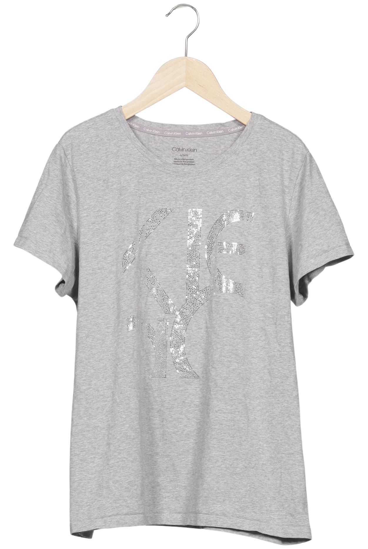 

Calvin Klein Damen T-Shirt, grau, Gr. 42