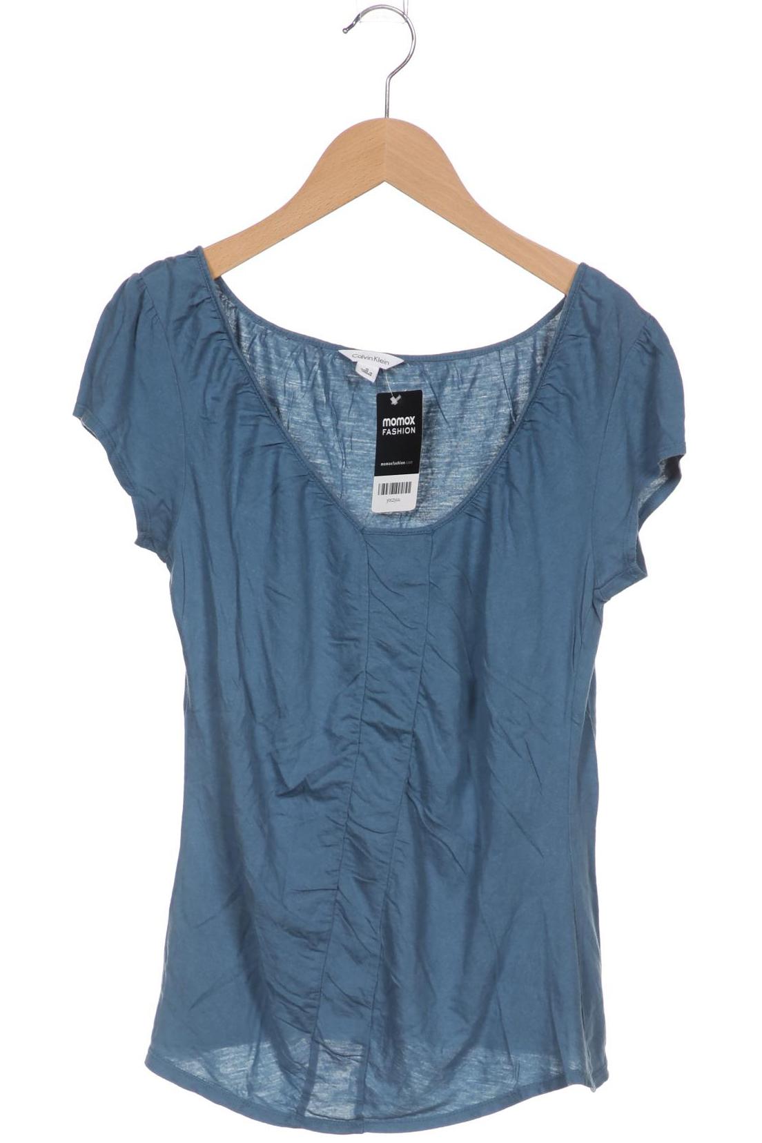 

Calvin Klein Damen T-Shirt, blau, Gr. 36