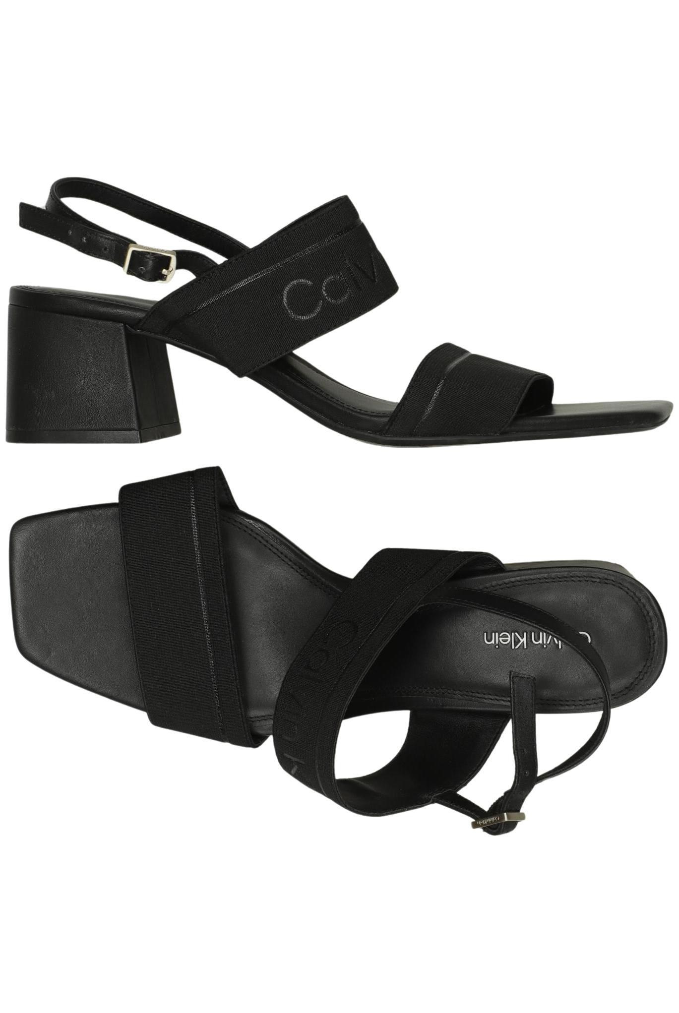 

Calvin Klein Damen Sandale, schwarz, Gr. 40