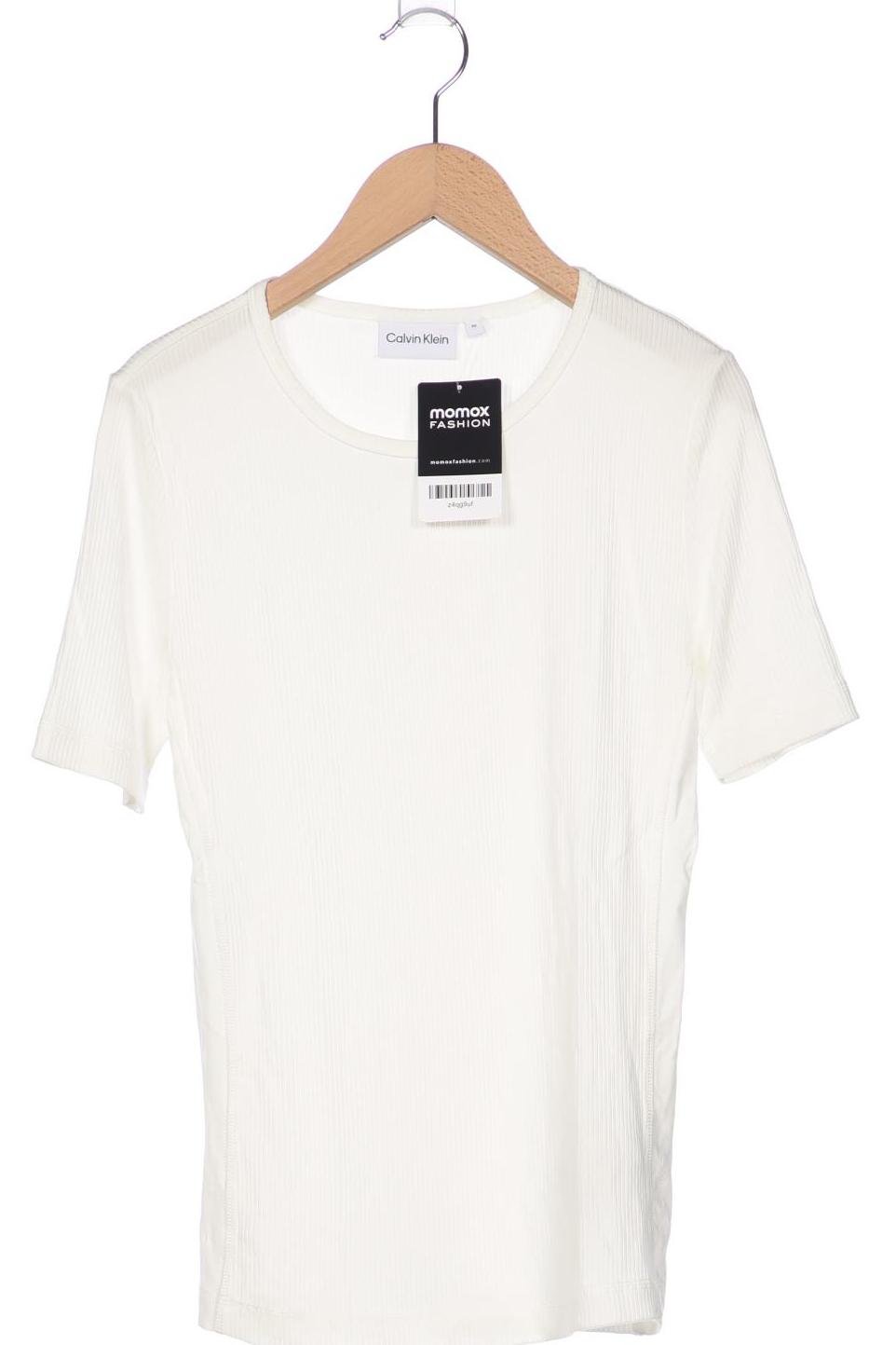 

Calvin Klein Damen T-Shirt, cremeweiß, Gr. 38