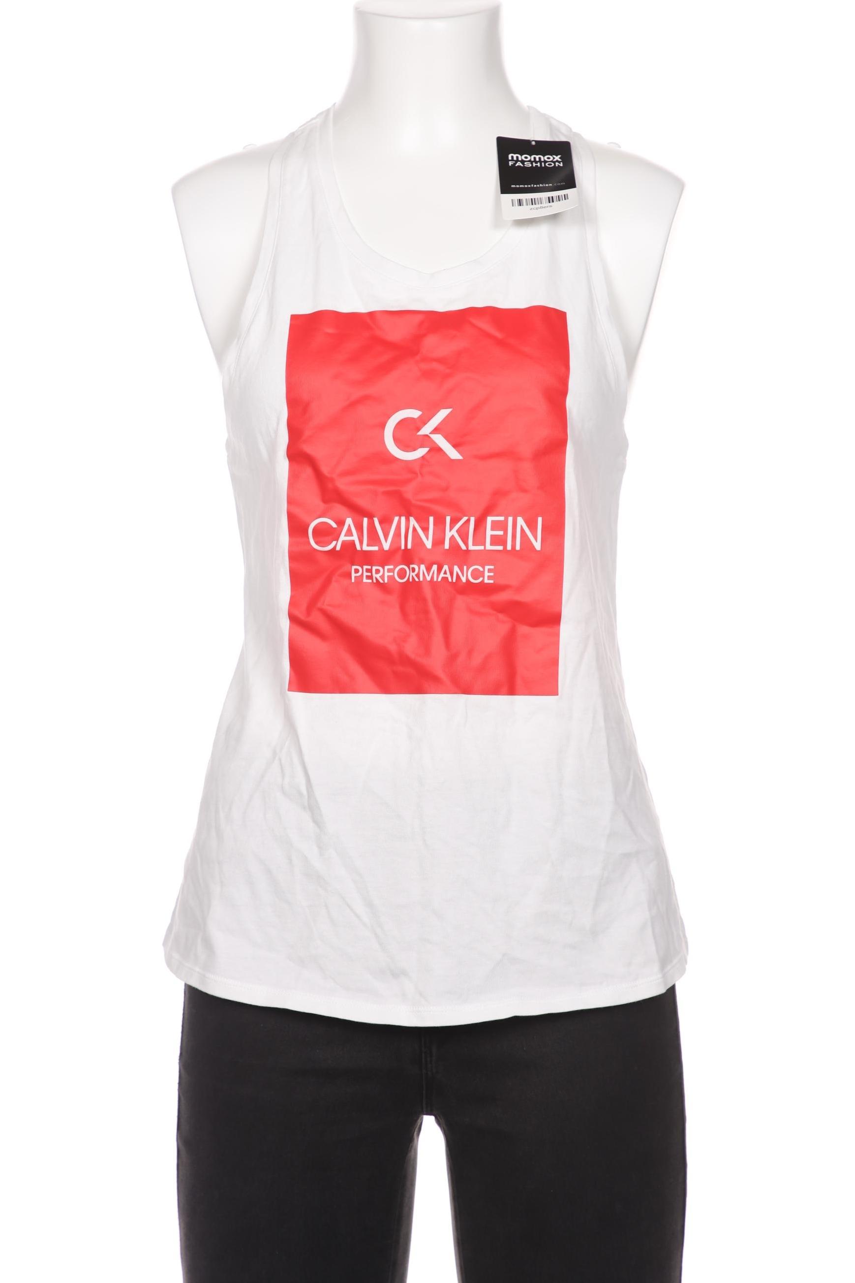 

Calvin Klein Damen Top, weiß, Gr. 34