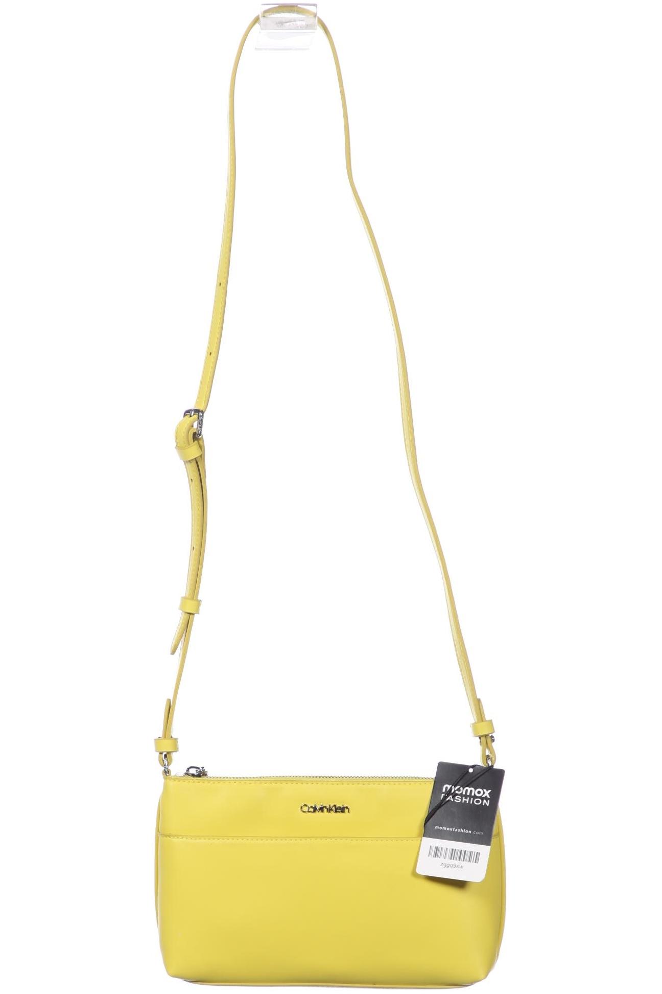 

Calvin Klein Damen Handtasche, gelb, Gr.