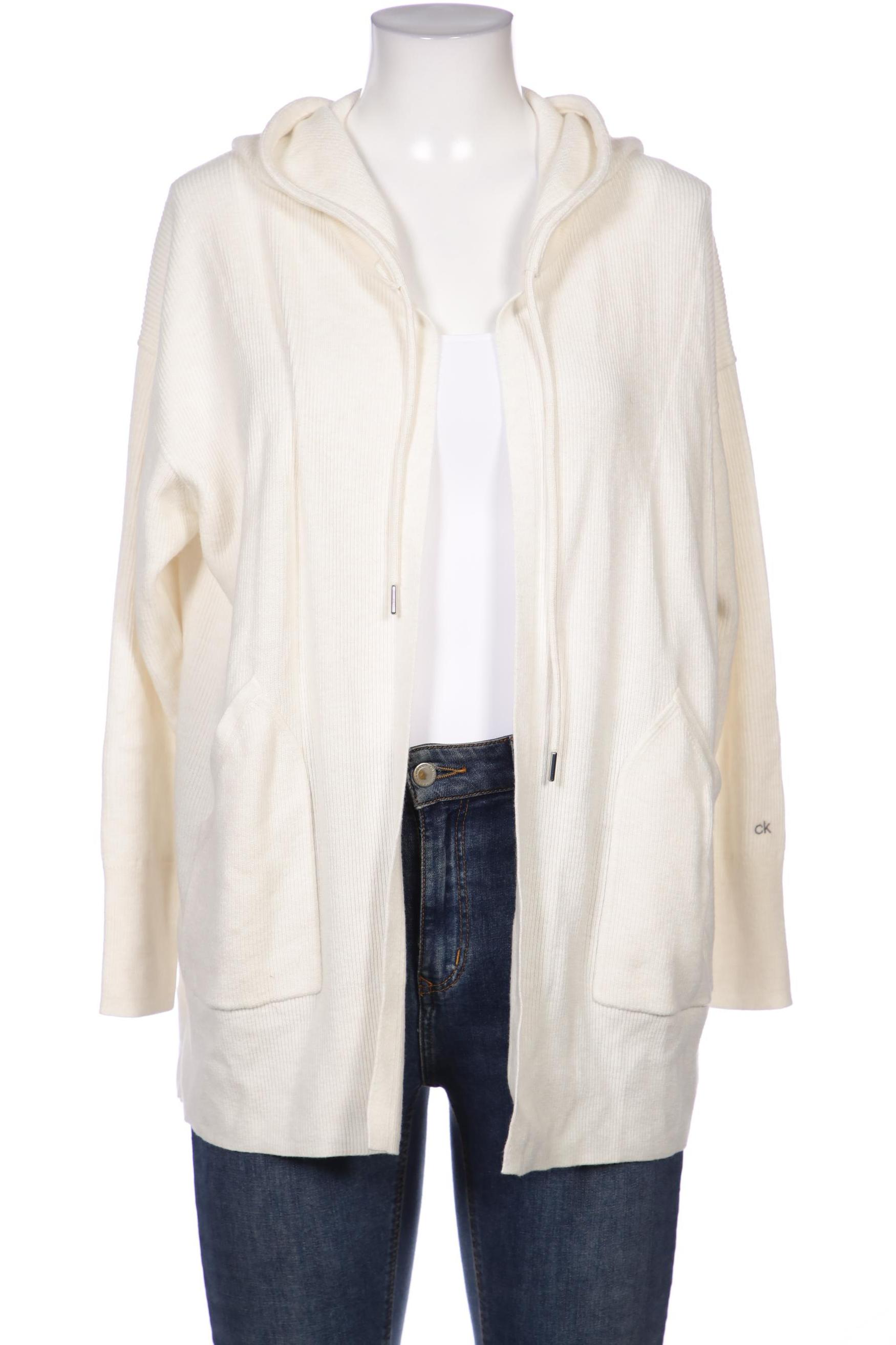 

Calvin Klein Damen Strickjacke, cremeweiß, Gr. 36