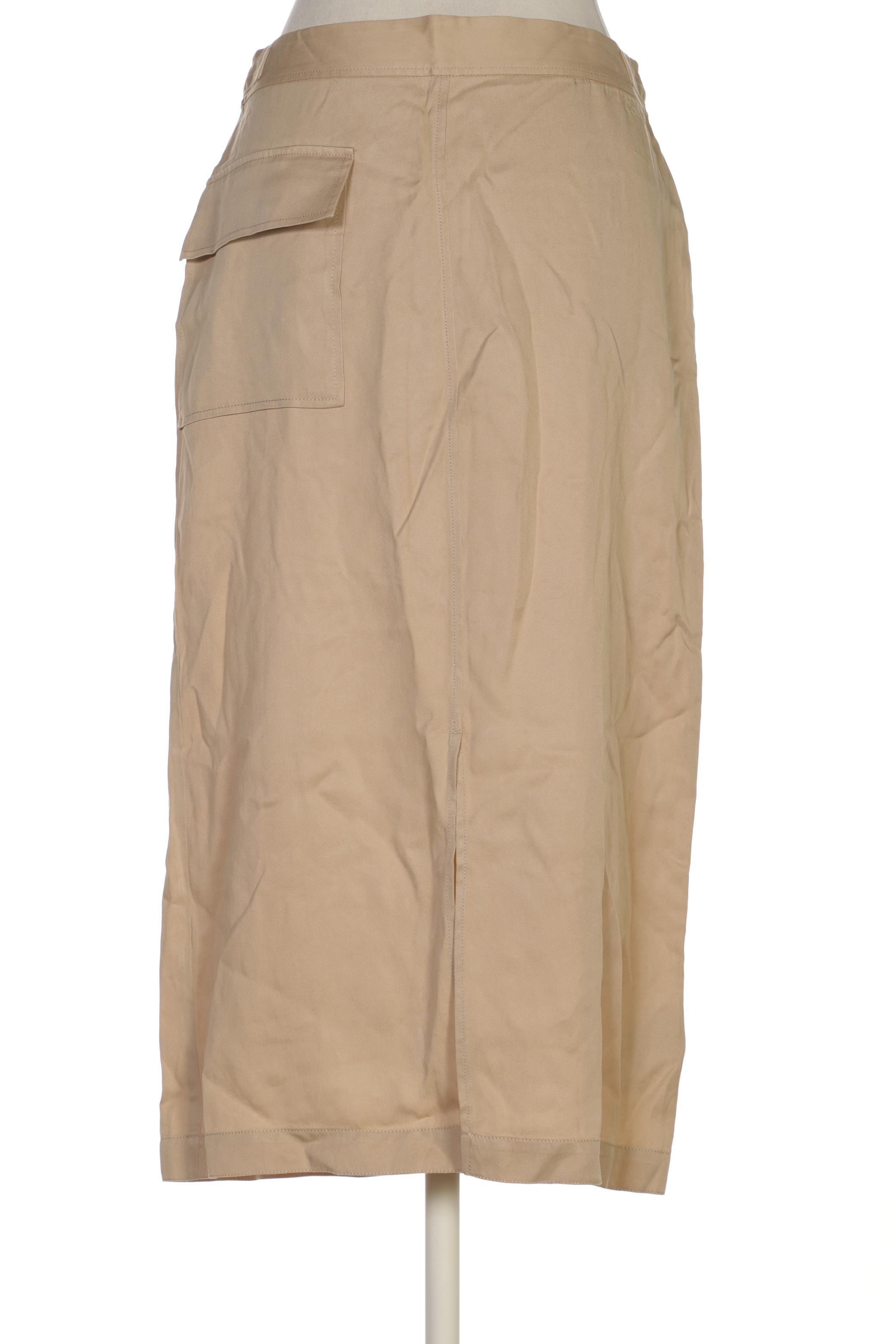 

Calvin Klein Damen Rock, beige, Gr. 38