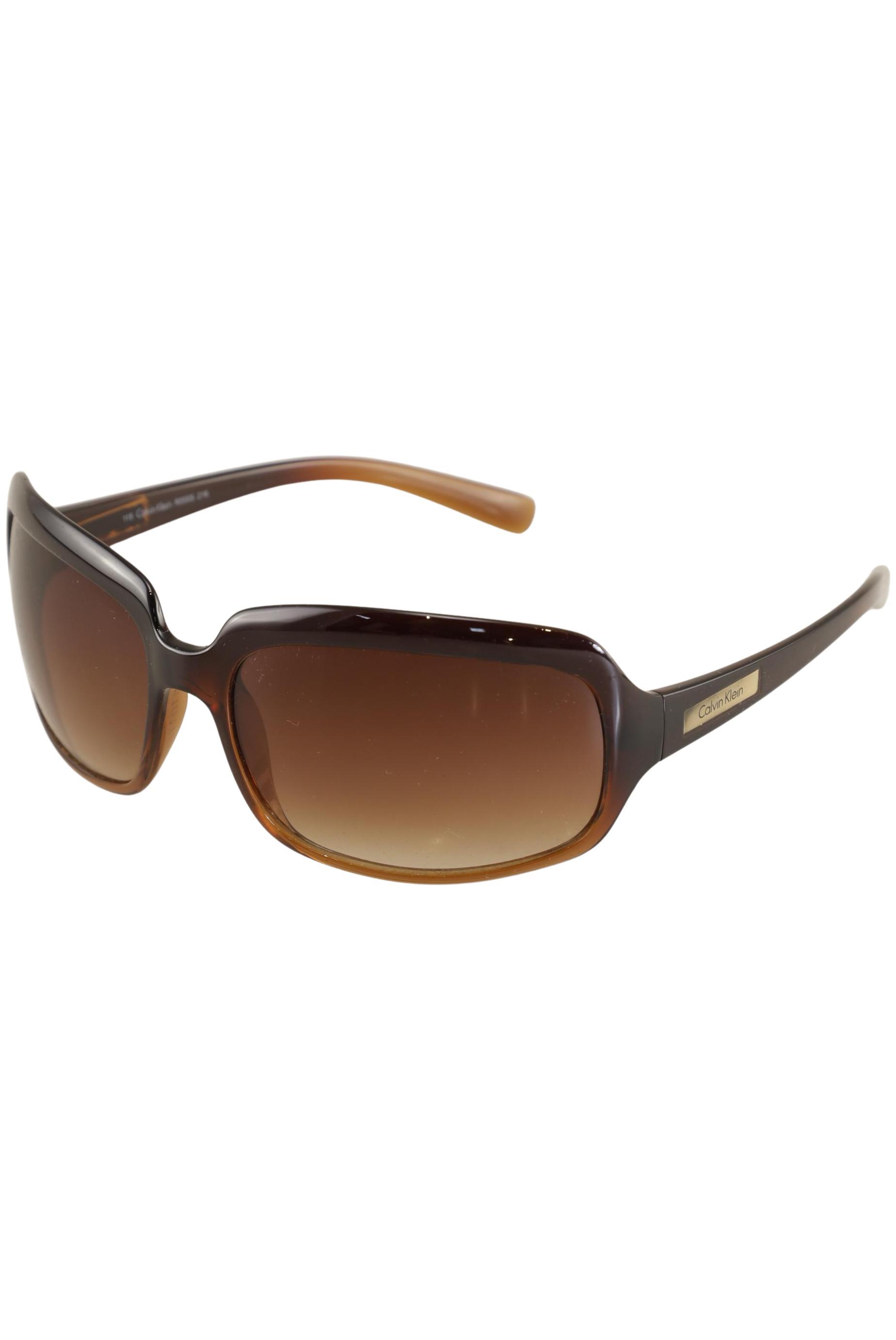 

Calvin Klein Damen Sonnenbrille, braun, Gr.
