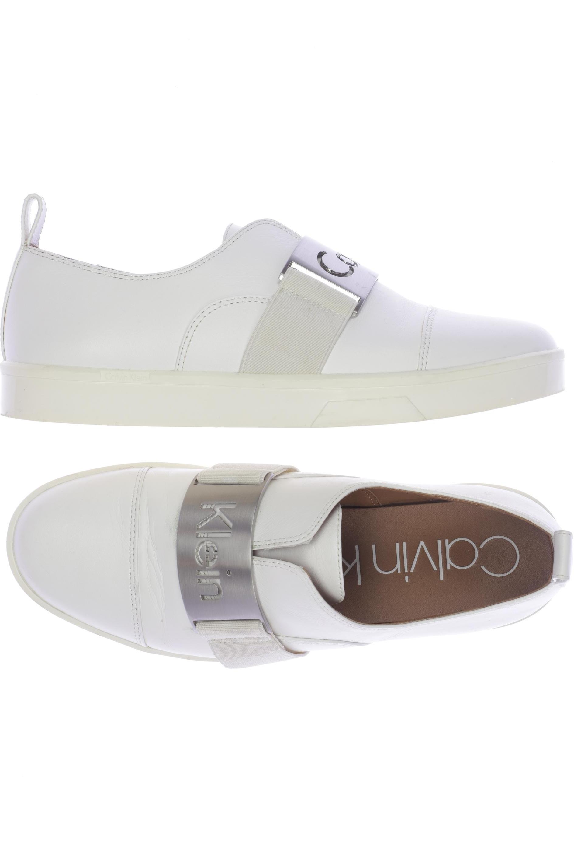 

Calvin Klein Damen Halbschuh, weiß, Gr. 36