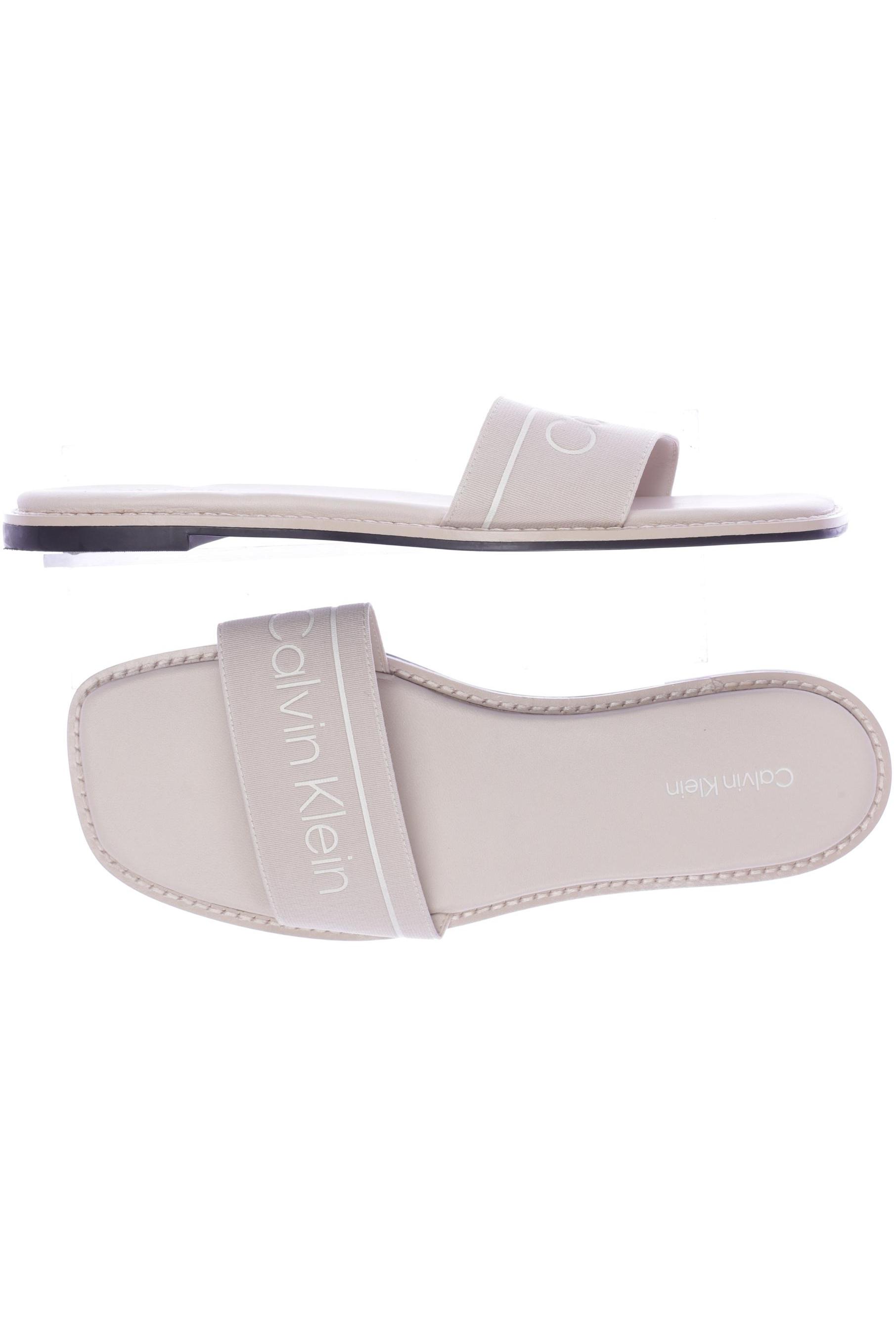 

Calvin Klein Damen Sandale, cremeweiß, Gr. 39