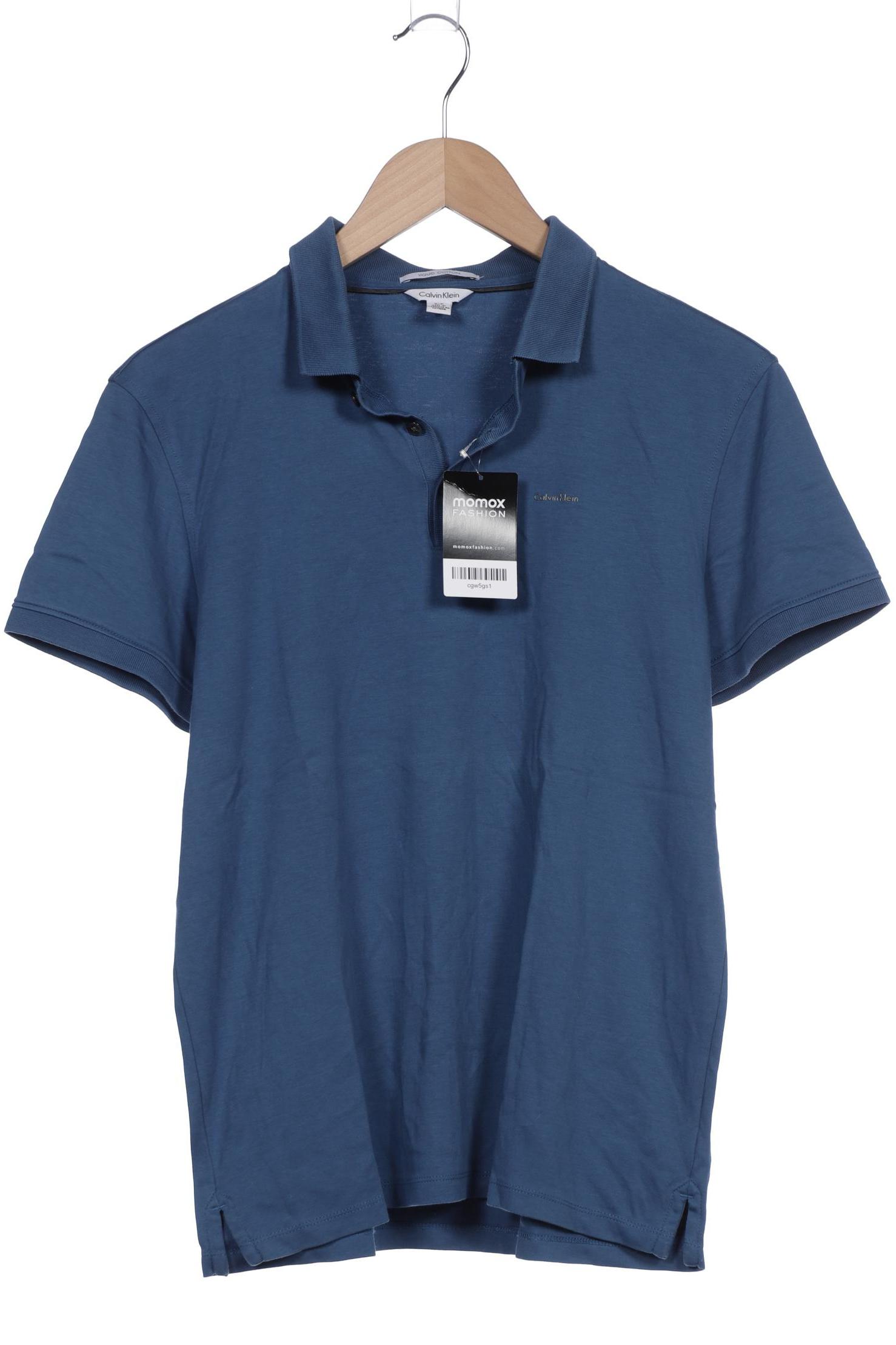 

Calvin Klein Herren Poloshirt, blau, Gr. 46