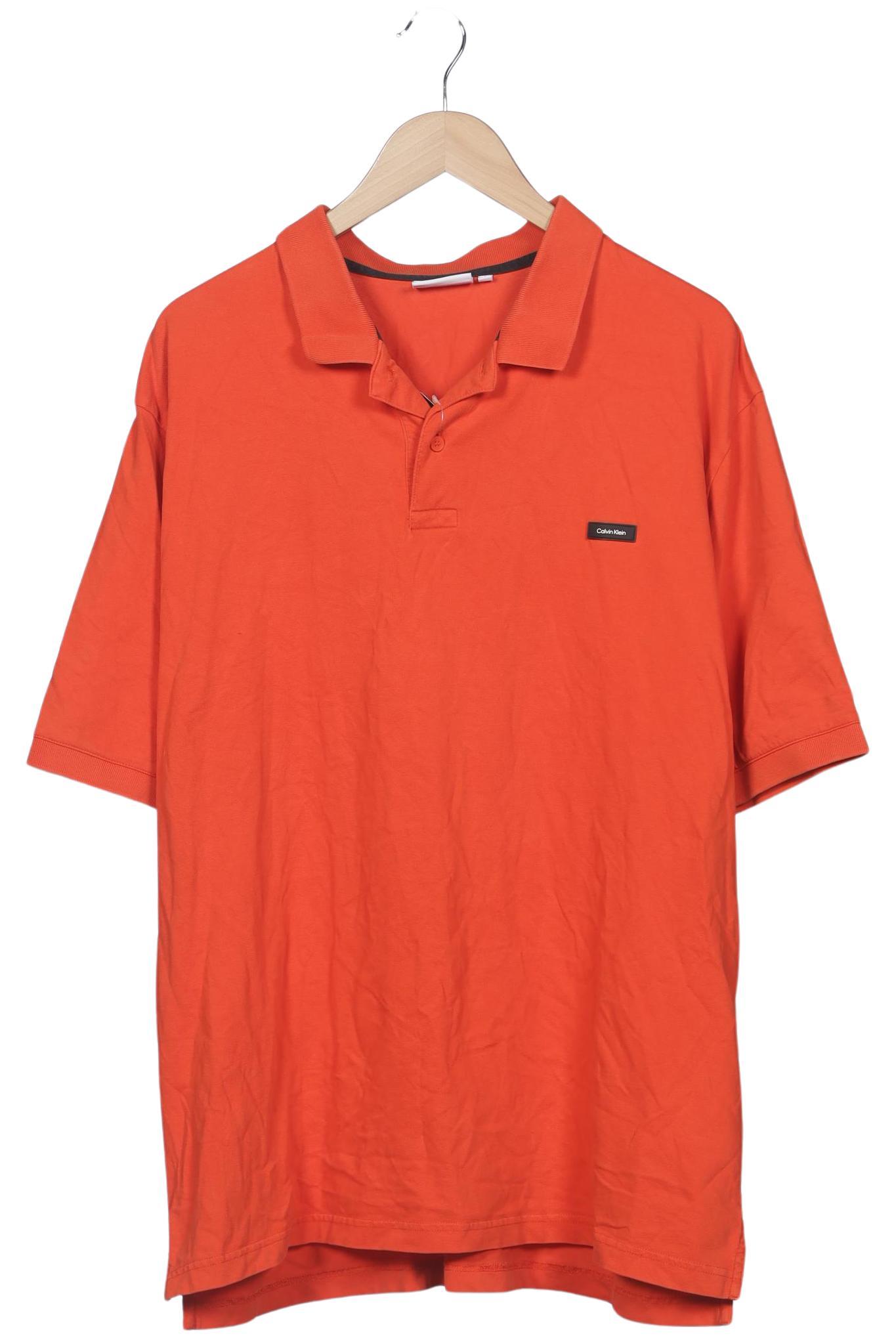 

Calvin Klein Herren Poloshirt, orange, Gr. 56