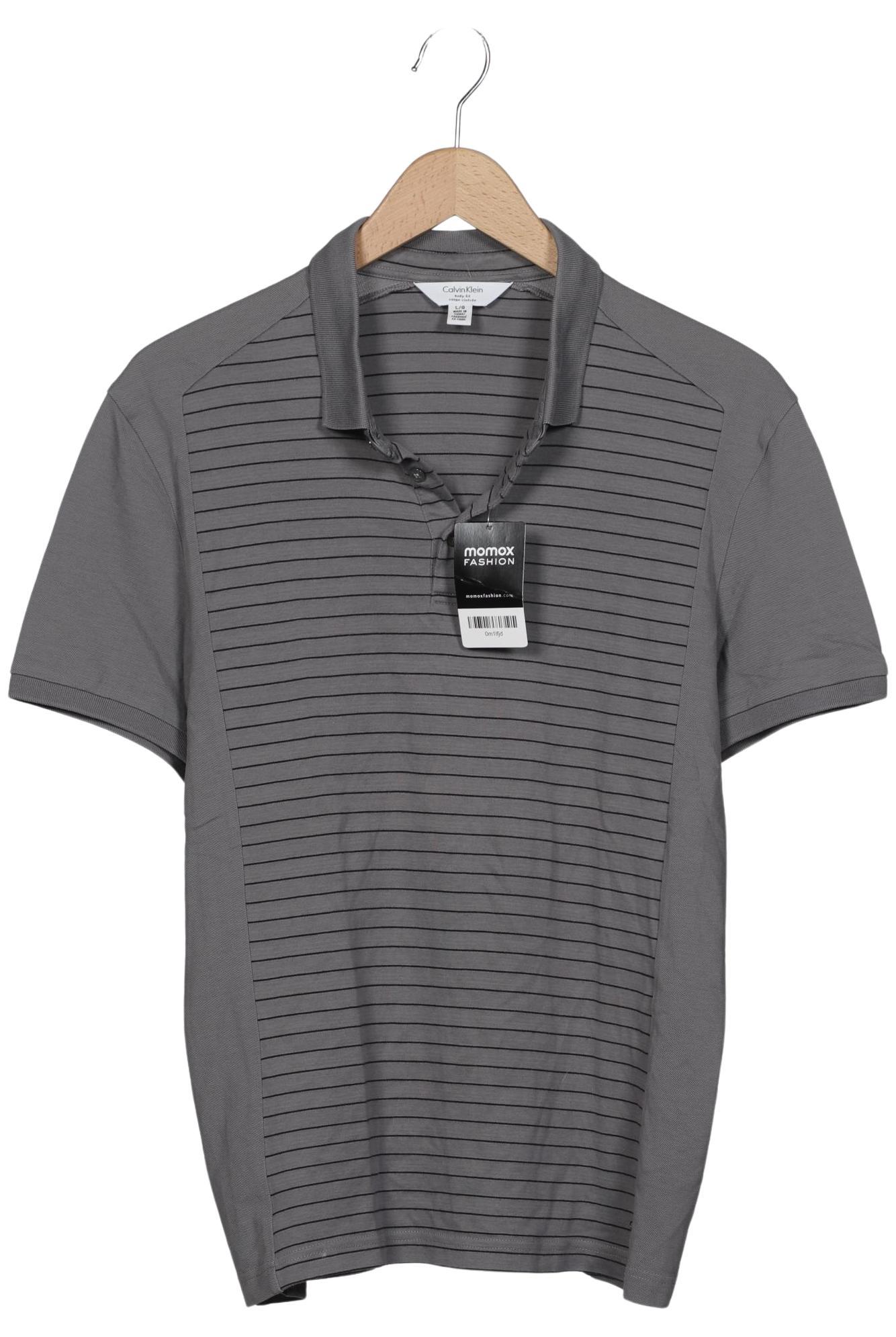 

Calvin Klein Herren Poloshirt, grau, Gr. 52