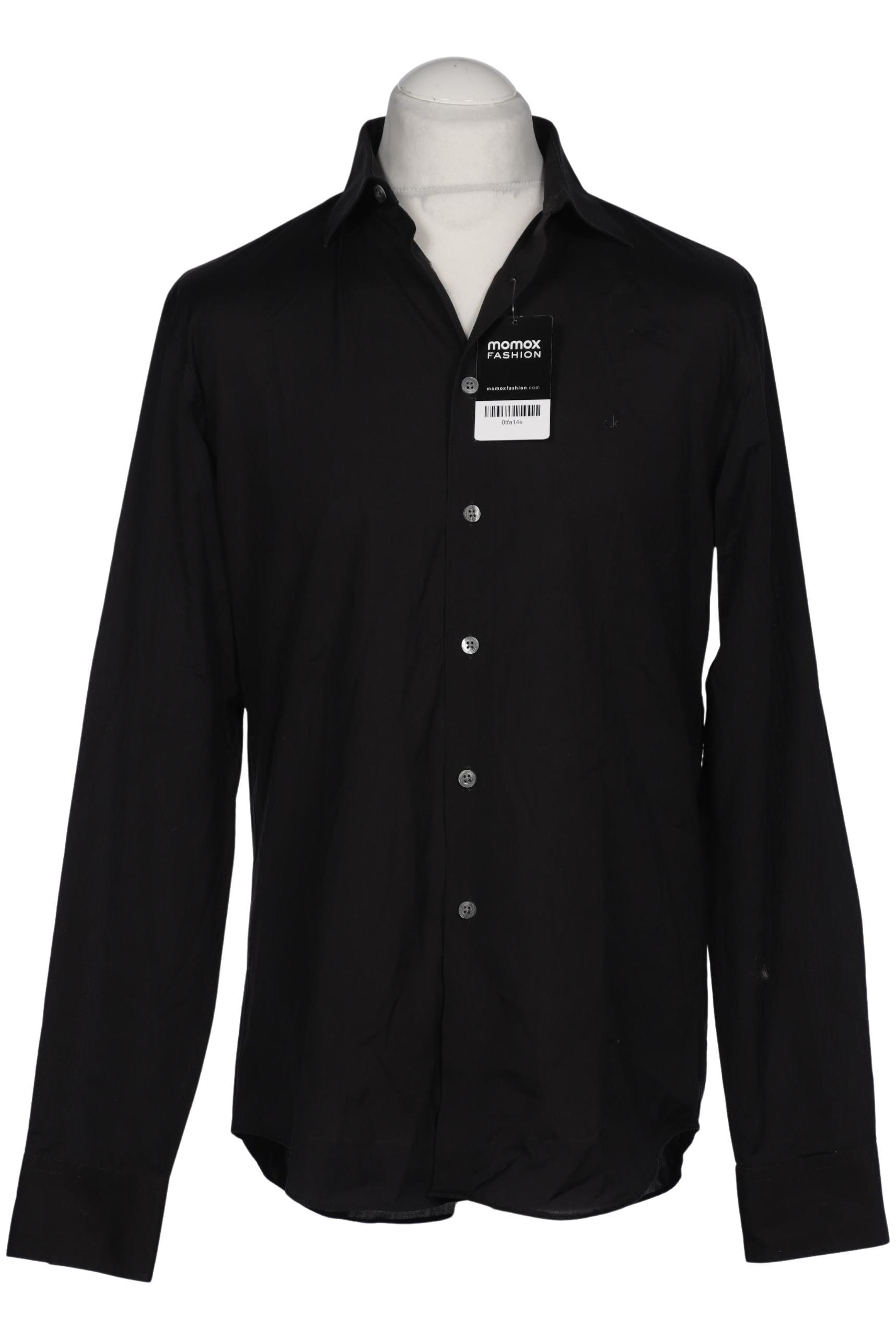 

Calvin Klein Herren Hemd, schwarz, Gr. 52