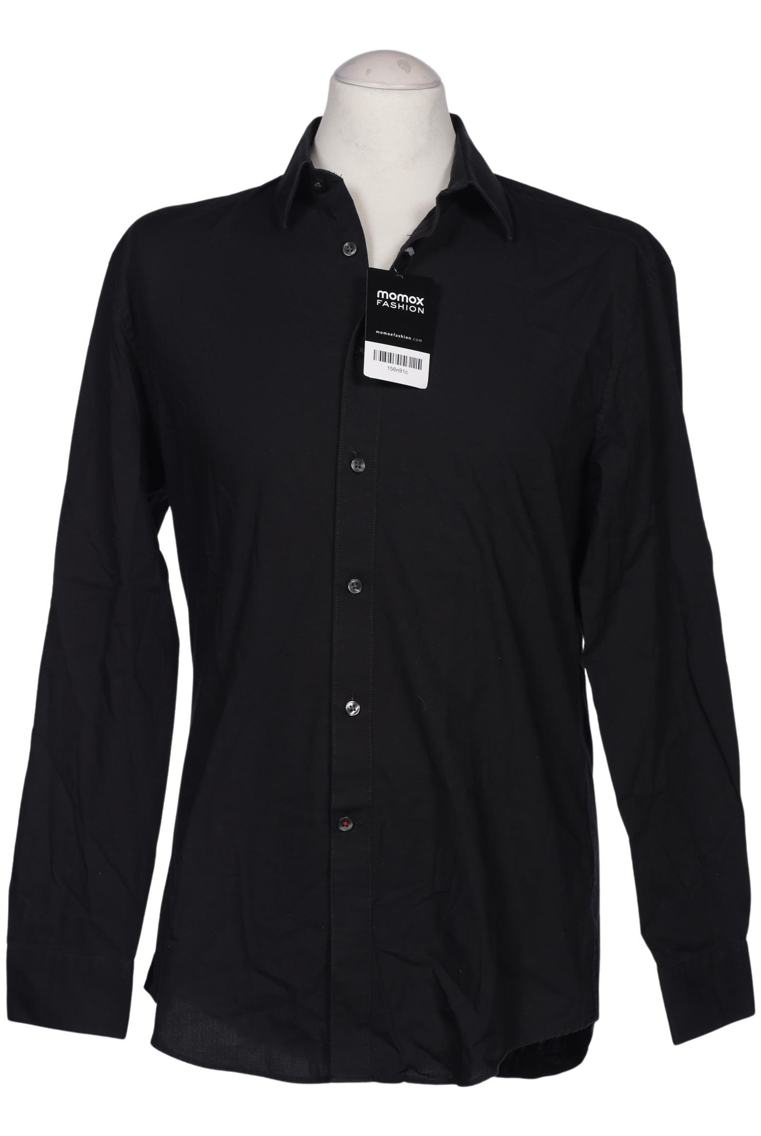 

Calvin Klein Herren Hemd, schwarz, Gr. 15.5