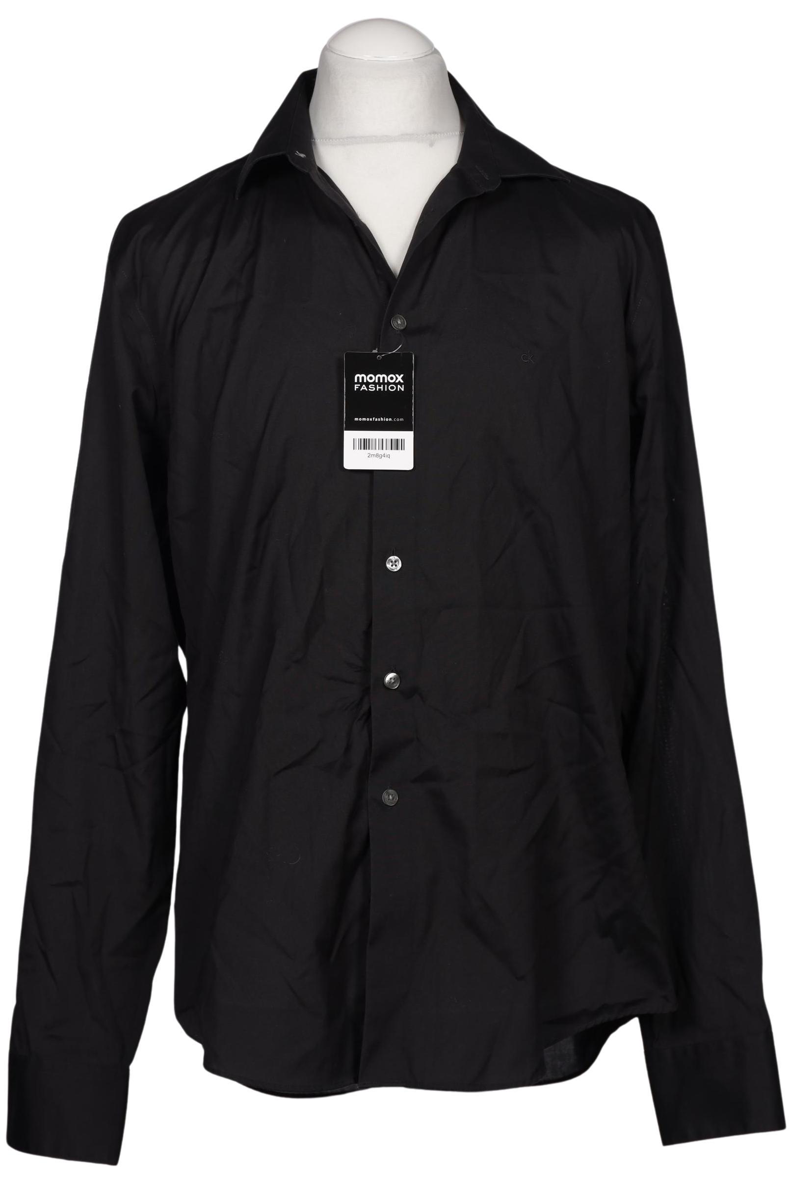 

Calvin Klein Herren Hemd, schwarz, Gr. 52