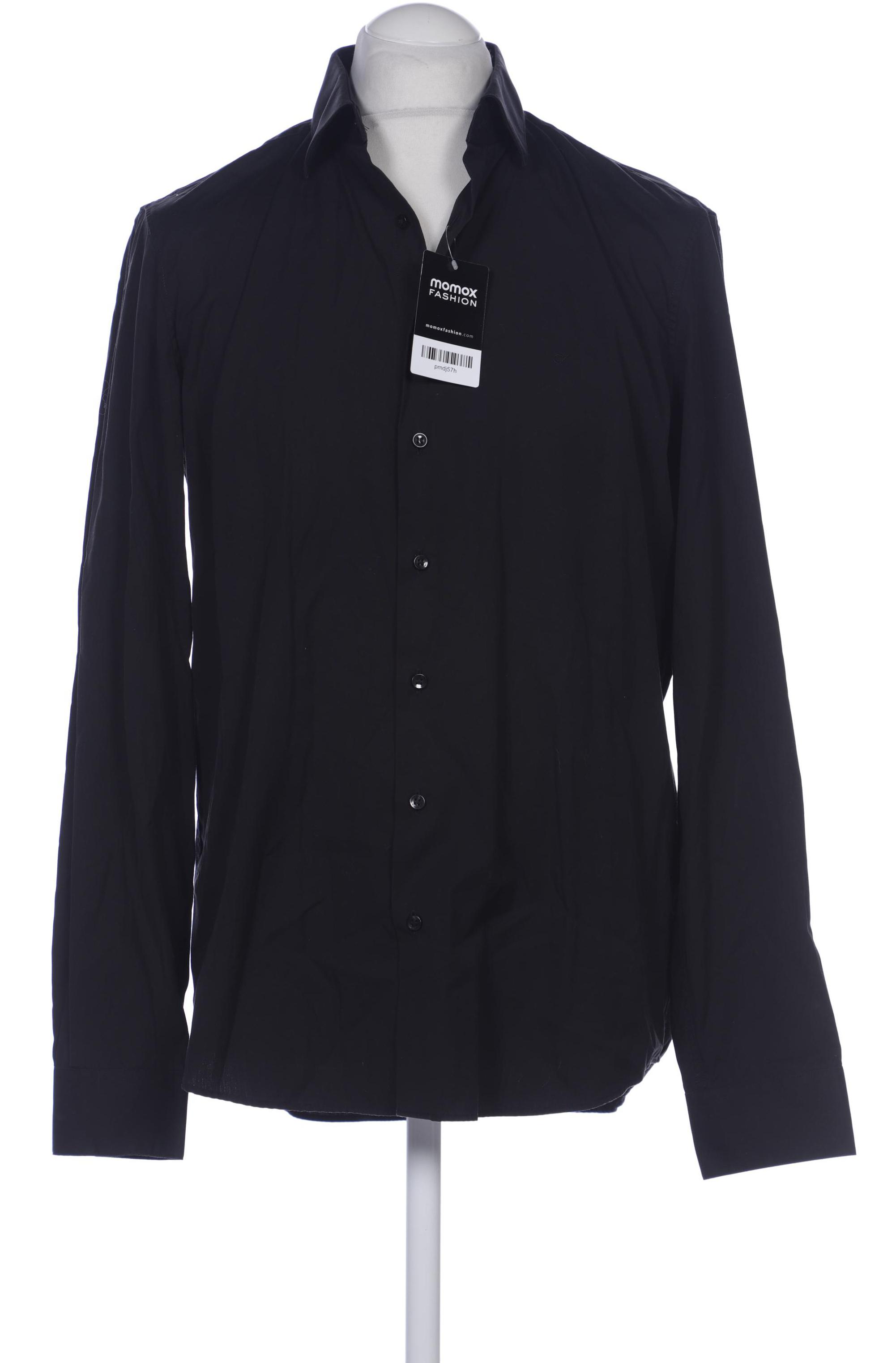 

Calvin Klein Herren Hemd, schwarz, Gr. 52