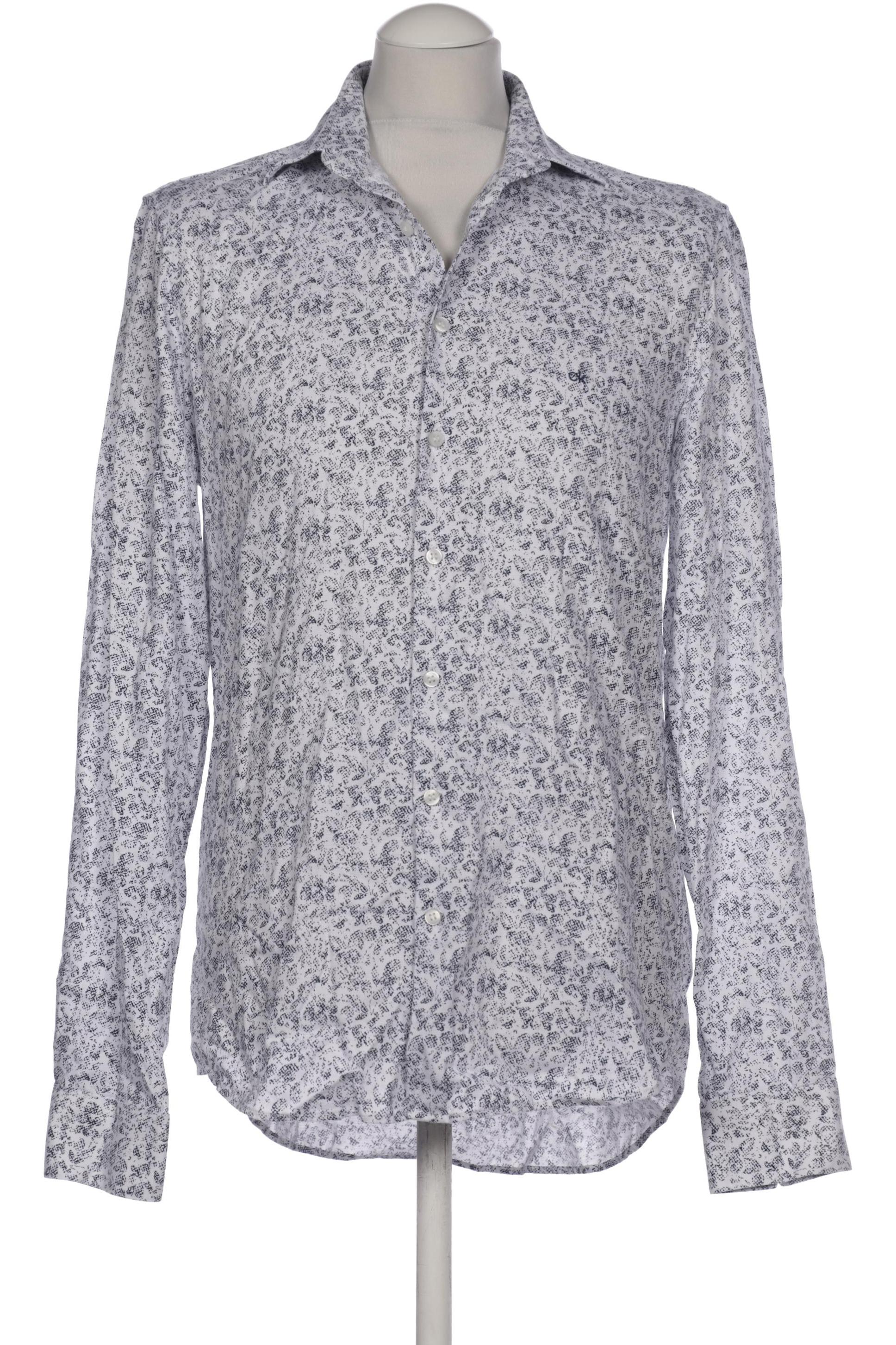 

Calvin Klein Herren Hemd, grau, Gr. 50
