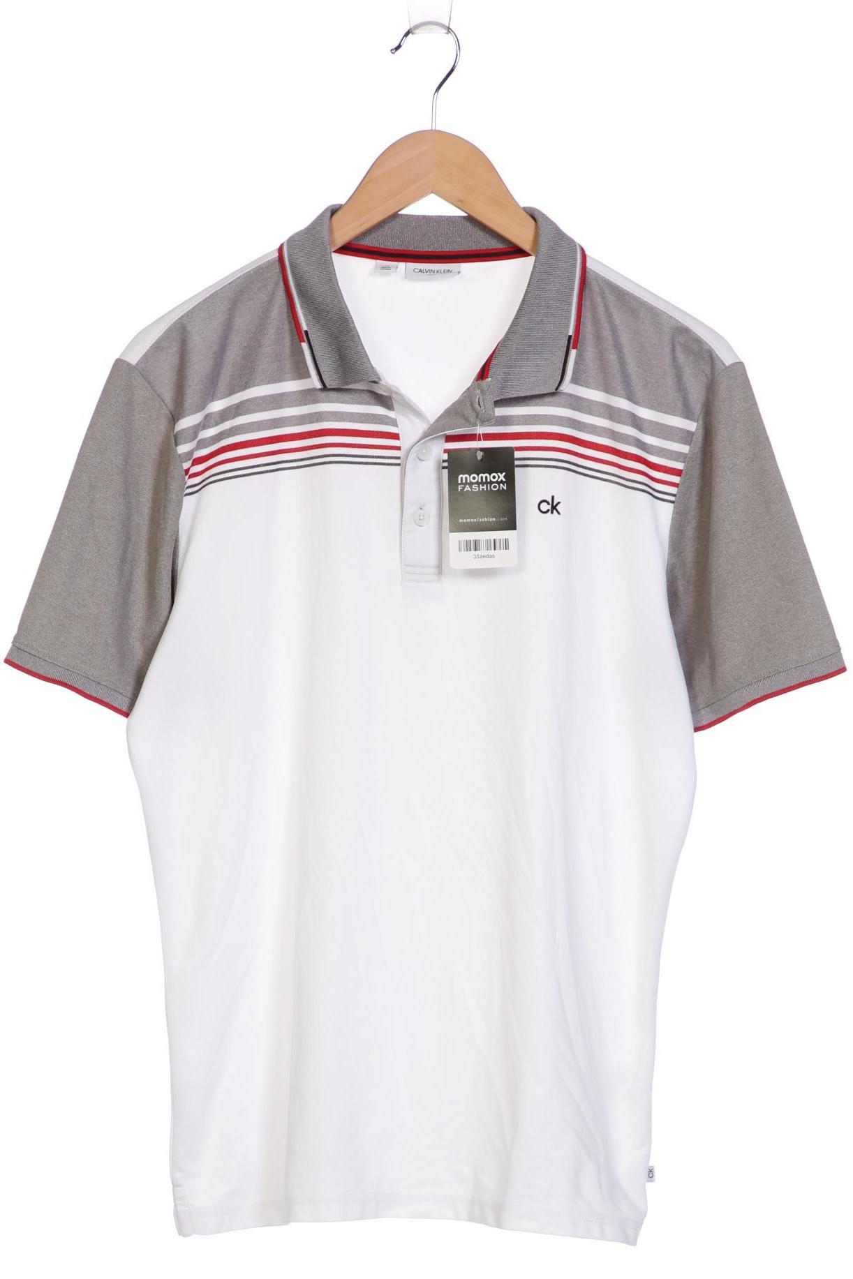 

Calvin Klein Herren Poloshirt, weiß, Gr. 52