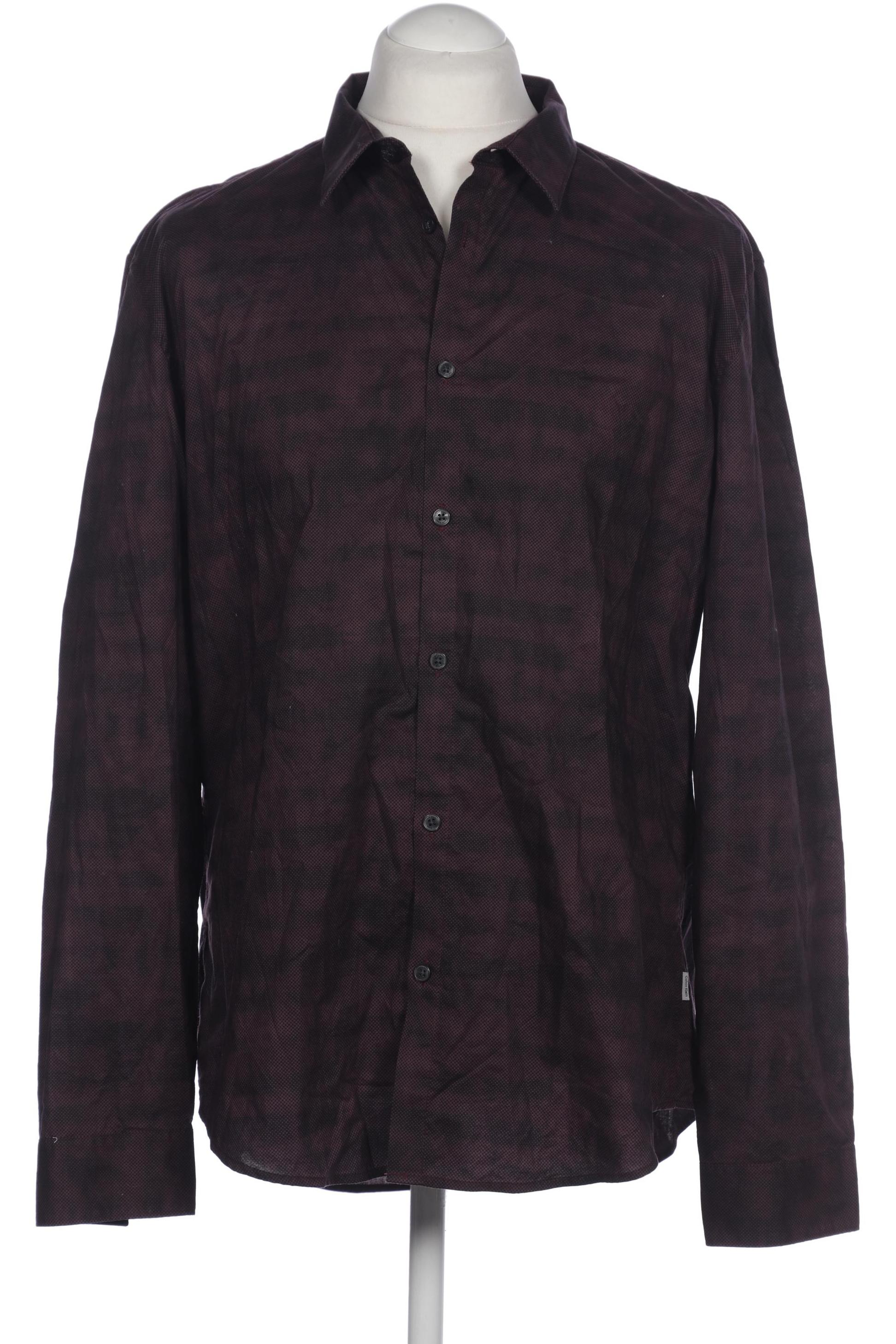 

Calvin Klein Herren Hemd, bordeaux, Gr. 54