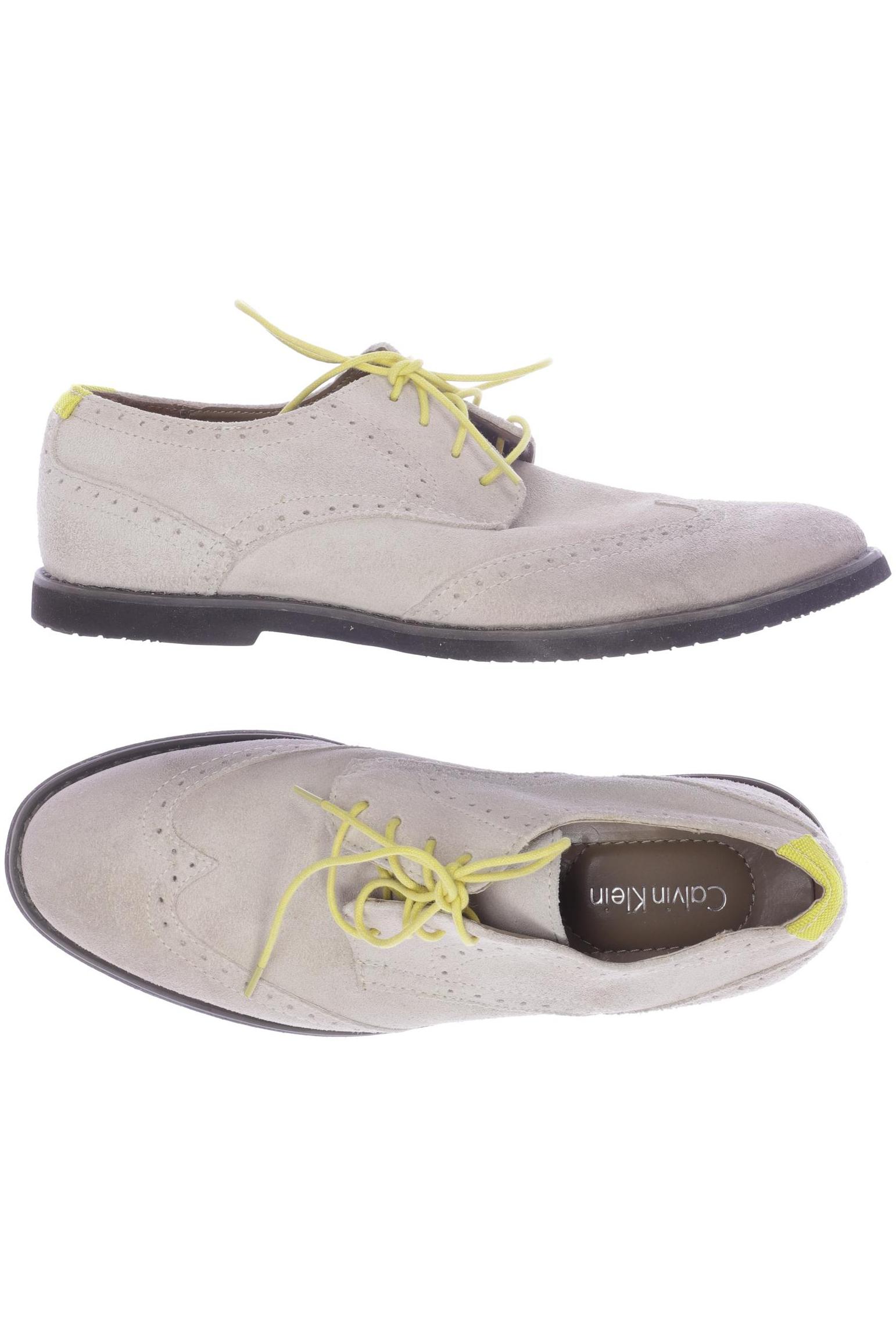 

Calvin Klein Herren Halbschuh, beige, Gr. 8.5