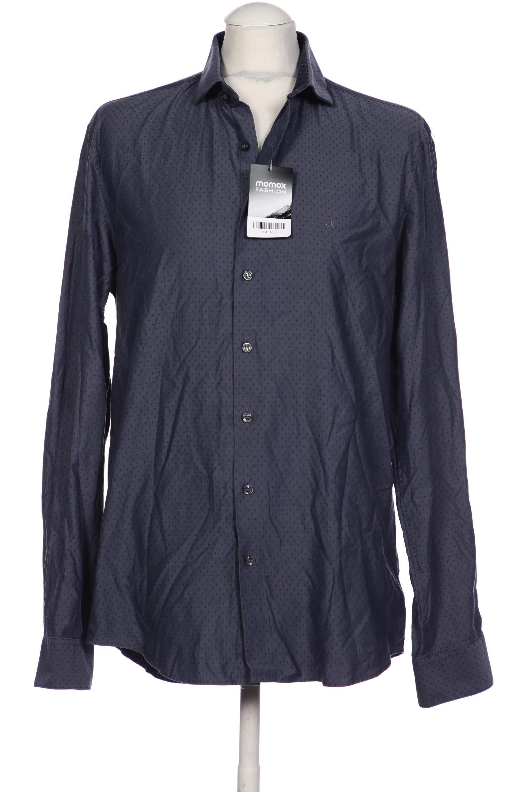 

Calvin Klein Herren Hemd, marineblau, Gr. 52