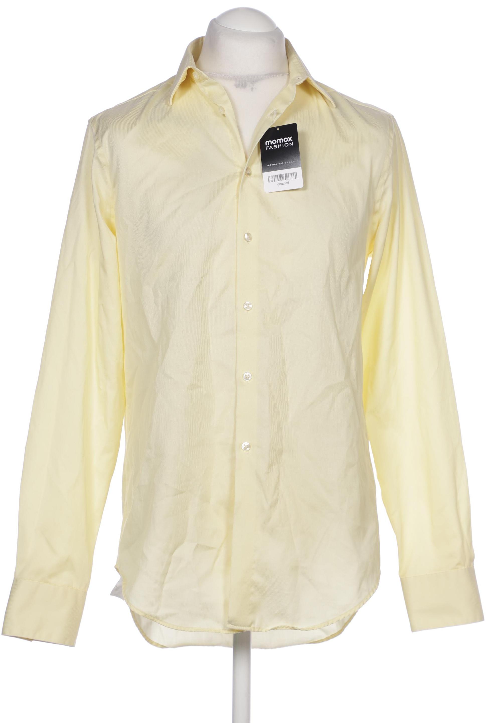 

Calvin Klein Herren Hemd, gelb, Gr. 15.5