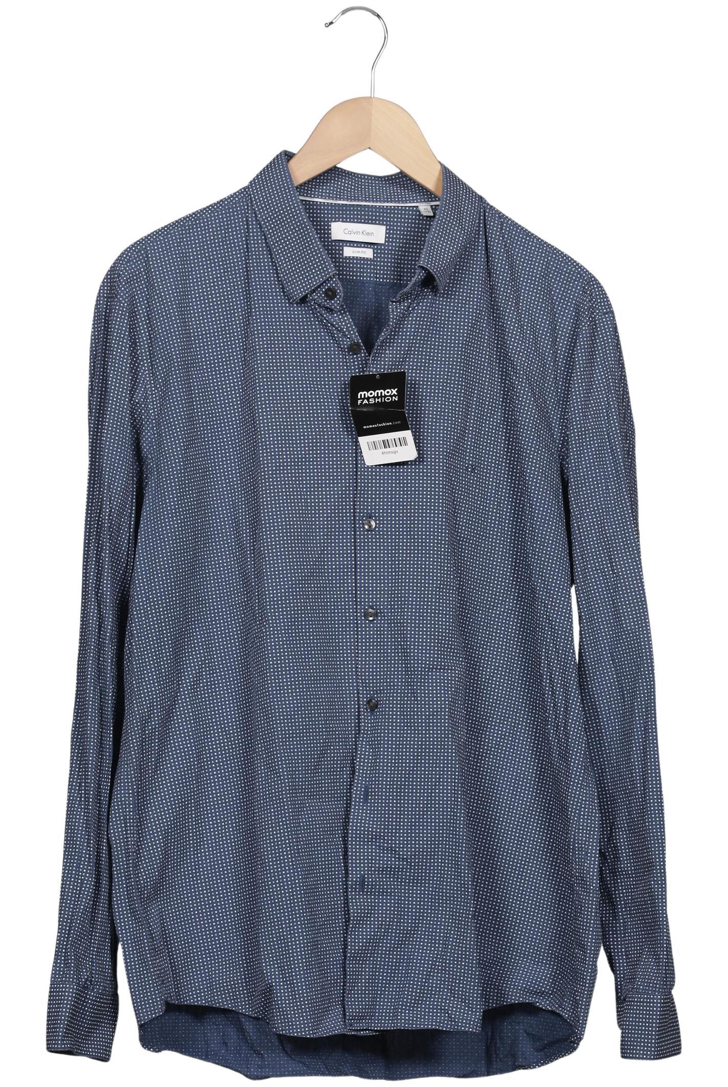 

Calvin Klein Herren Hemd, marineblau, Gr. 56