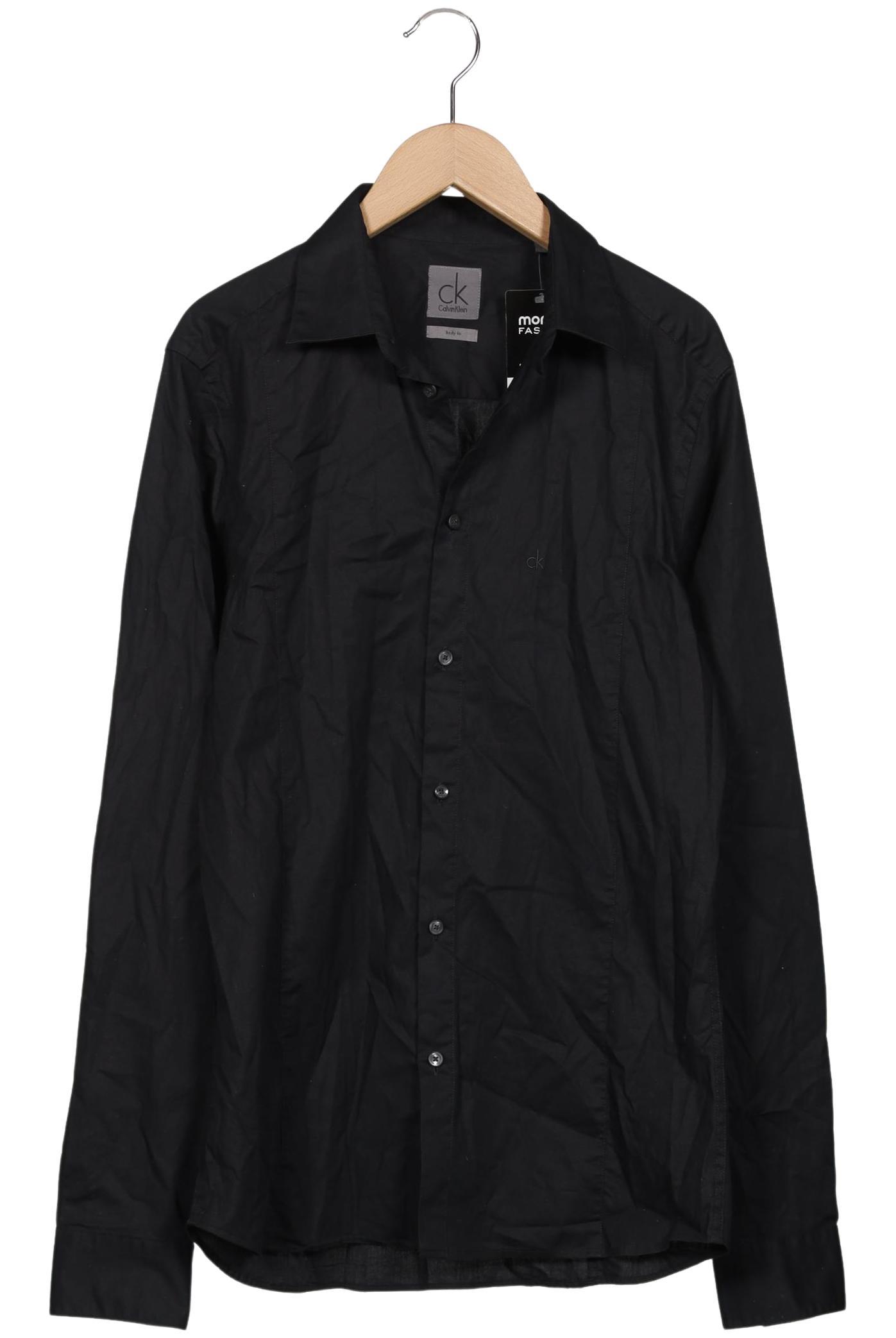 

Calvin Klein Herren Hemd, schwarz, Gr. 46