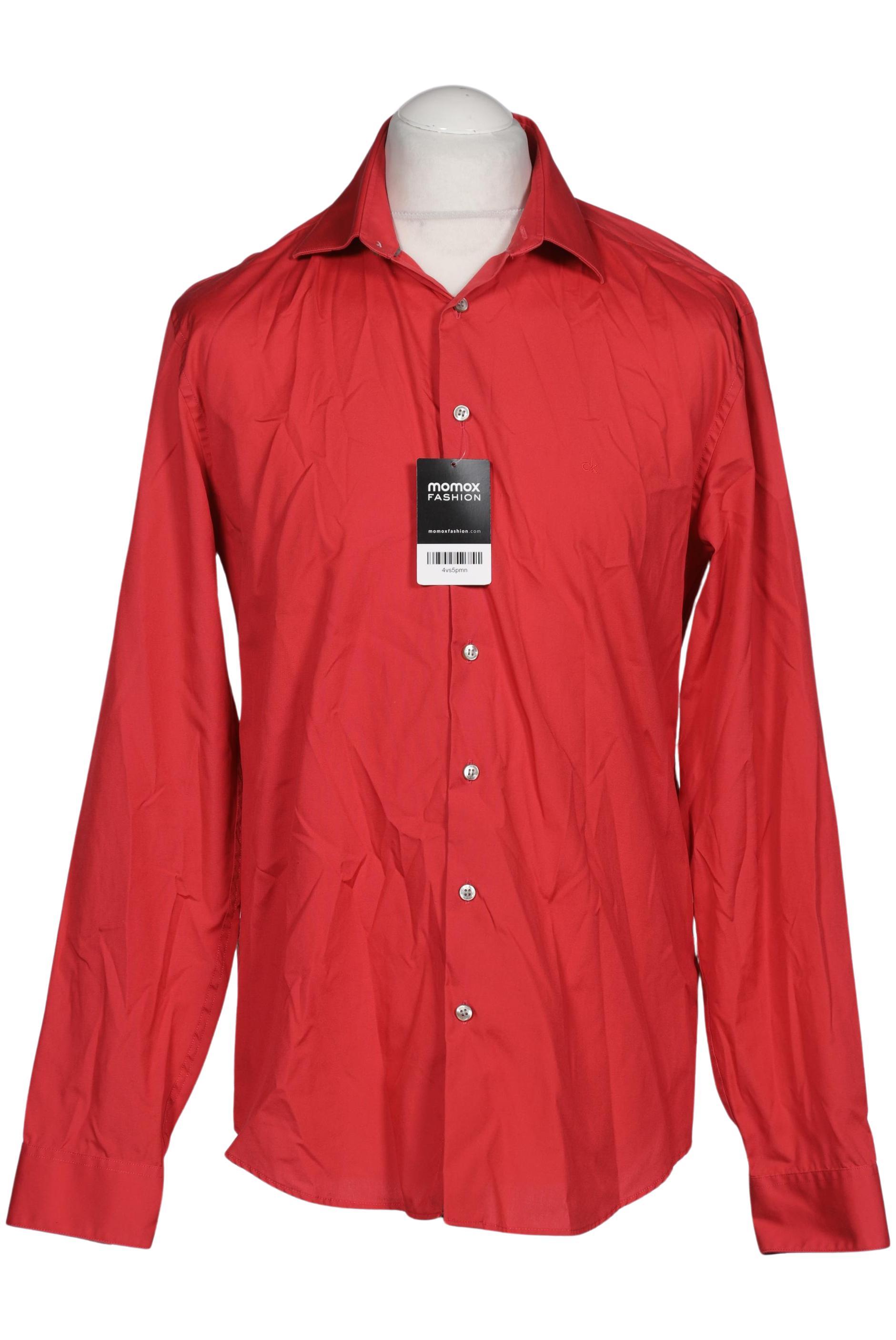 

Calvin Klein Herren Hemd, rot, Gr. 52