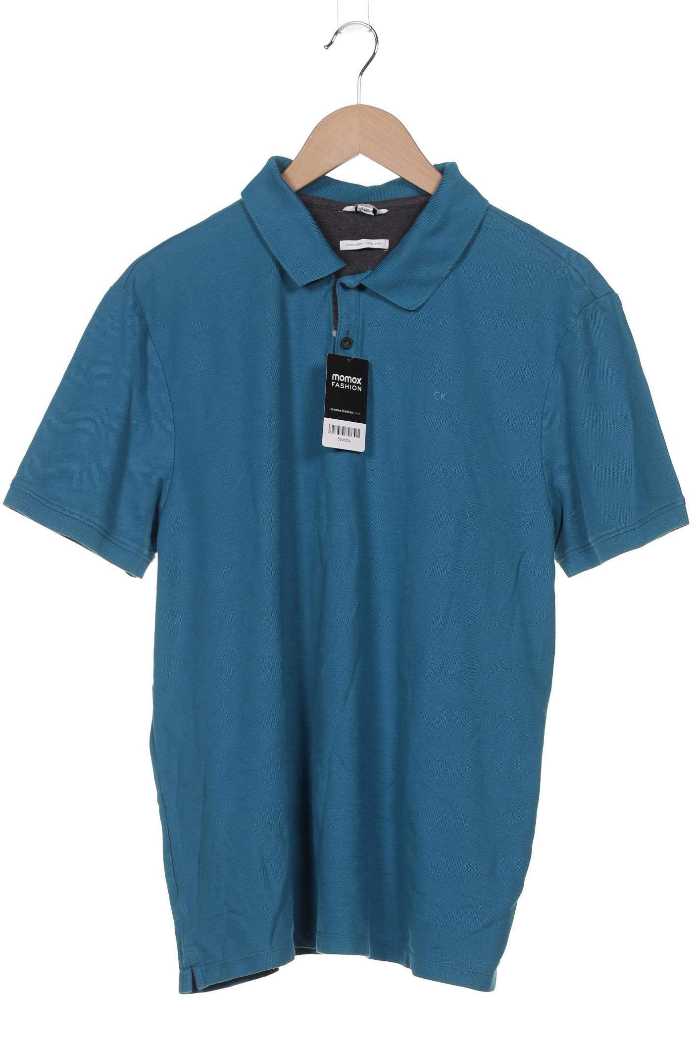 

Calvin Klein Herren Poloshirt, blau, Gr. 54