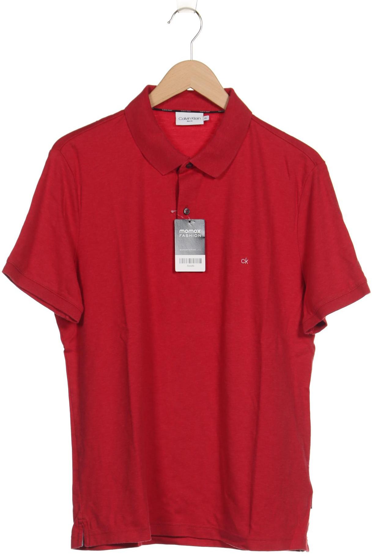 

Calvin Klein Herren Poloshirt, rot, Gr. 56