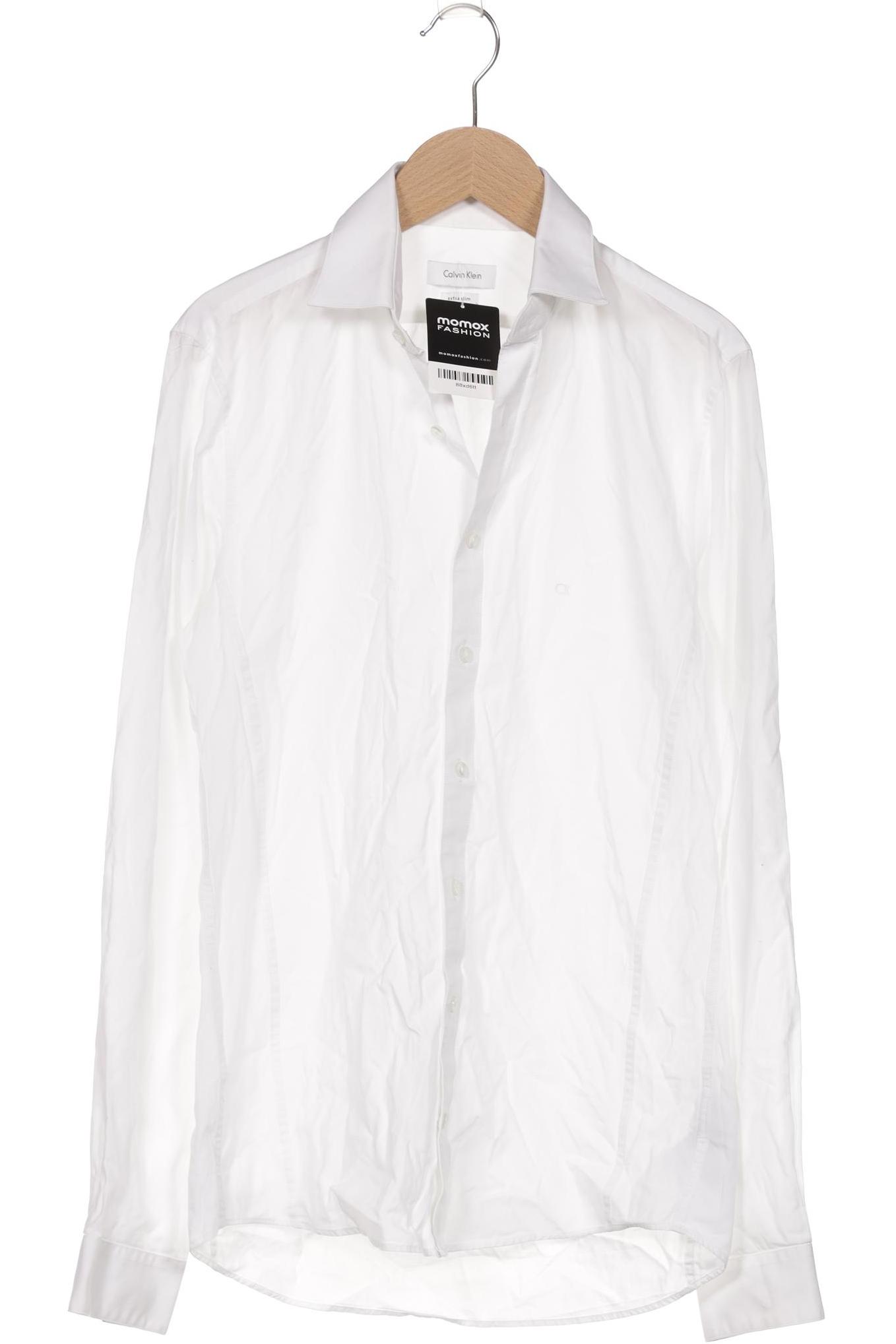 

Calvin Klein Herren Hemd, weiß, Gr. 44