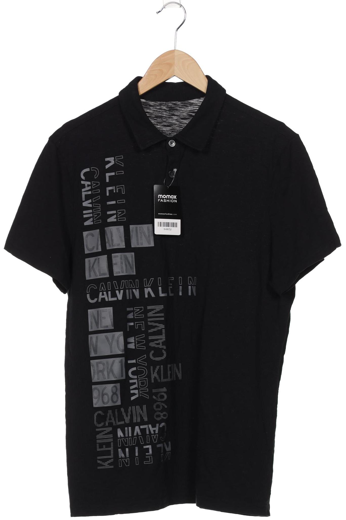 

Calvin Klein Herren Poloshirt, schwarz