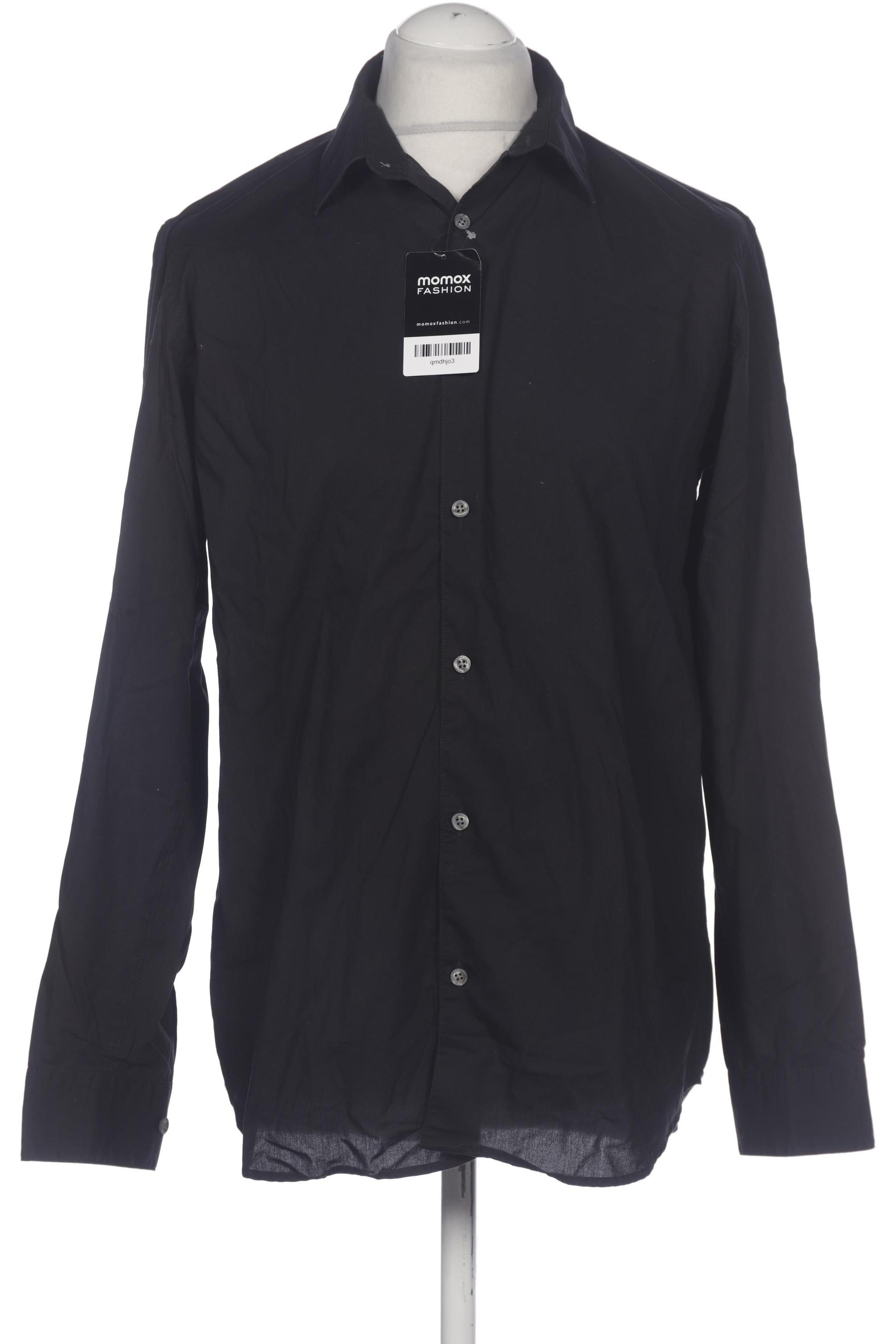 

Calvin Klein Herren Hemd, schwarz, Gr. 48