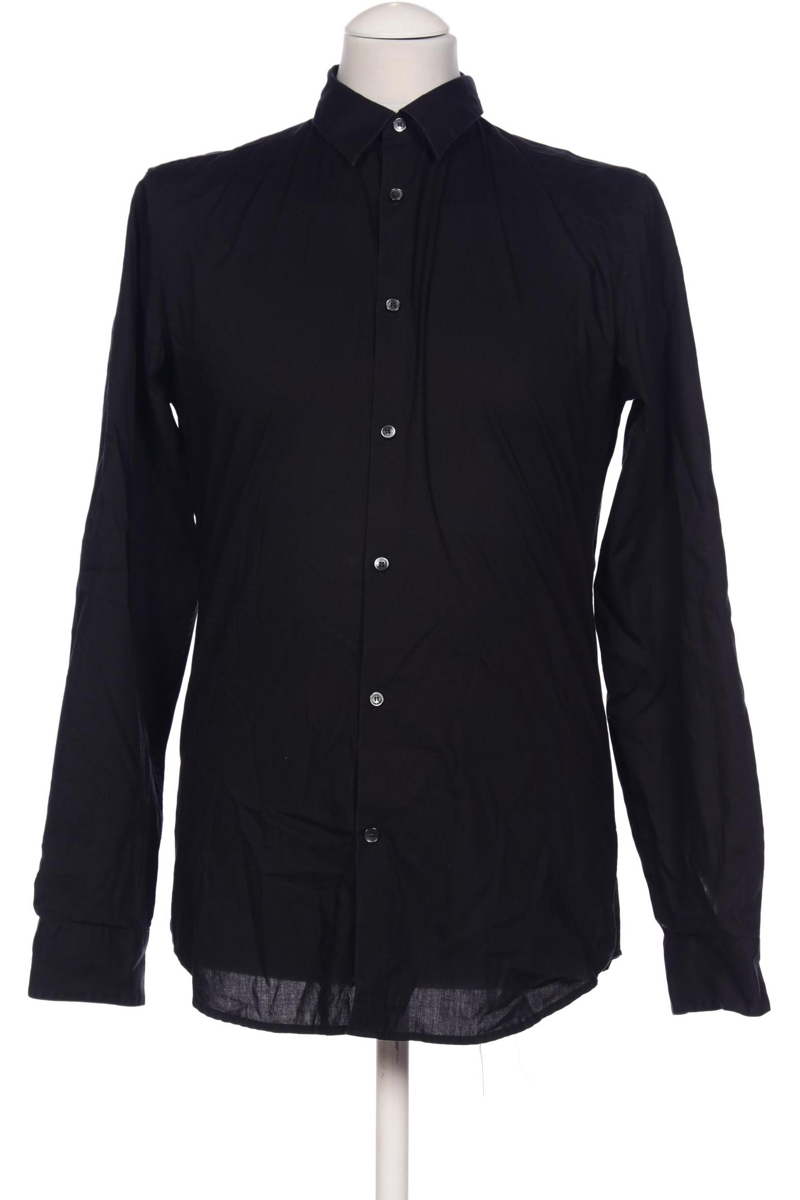 

Calvin Klein Herren Hemd, schwarz, Gr. 46