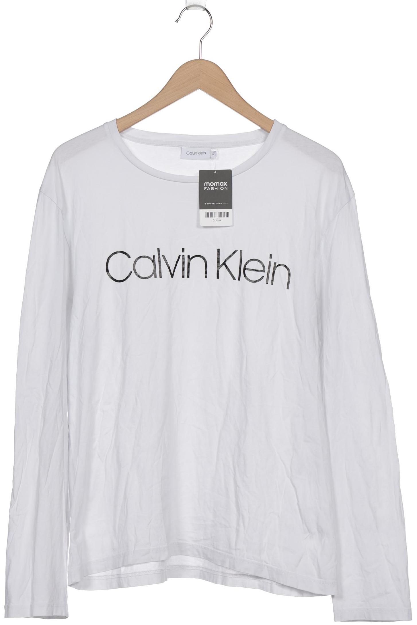 

Calvin Klein Herren Langarmshirt, weiß, Gr. 54