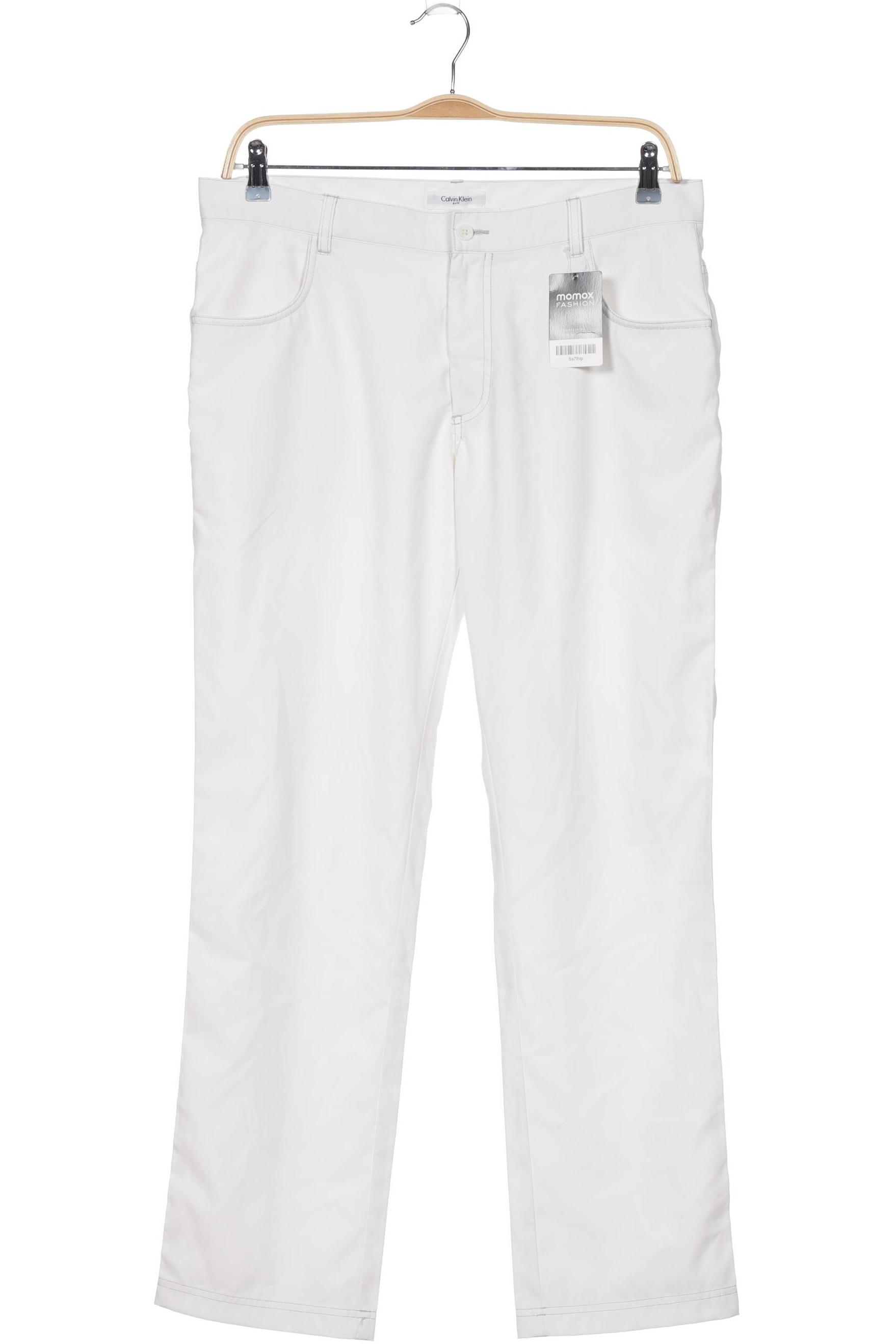 

Calvin Klein Herren Stoffhose, weiß, Gr. 54