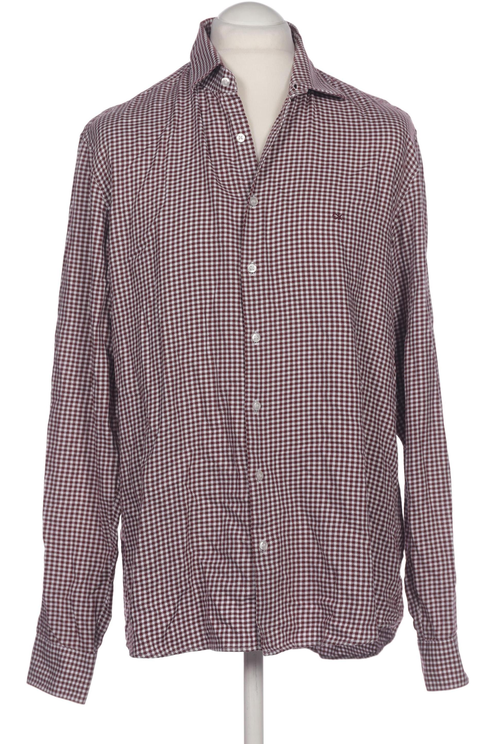 

Calvin Klein Herren Hemd, bordeaux