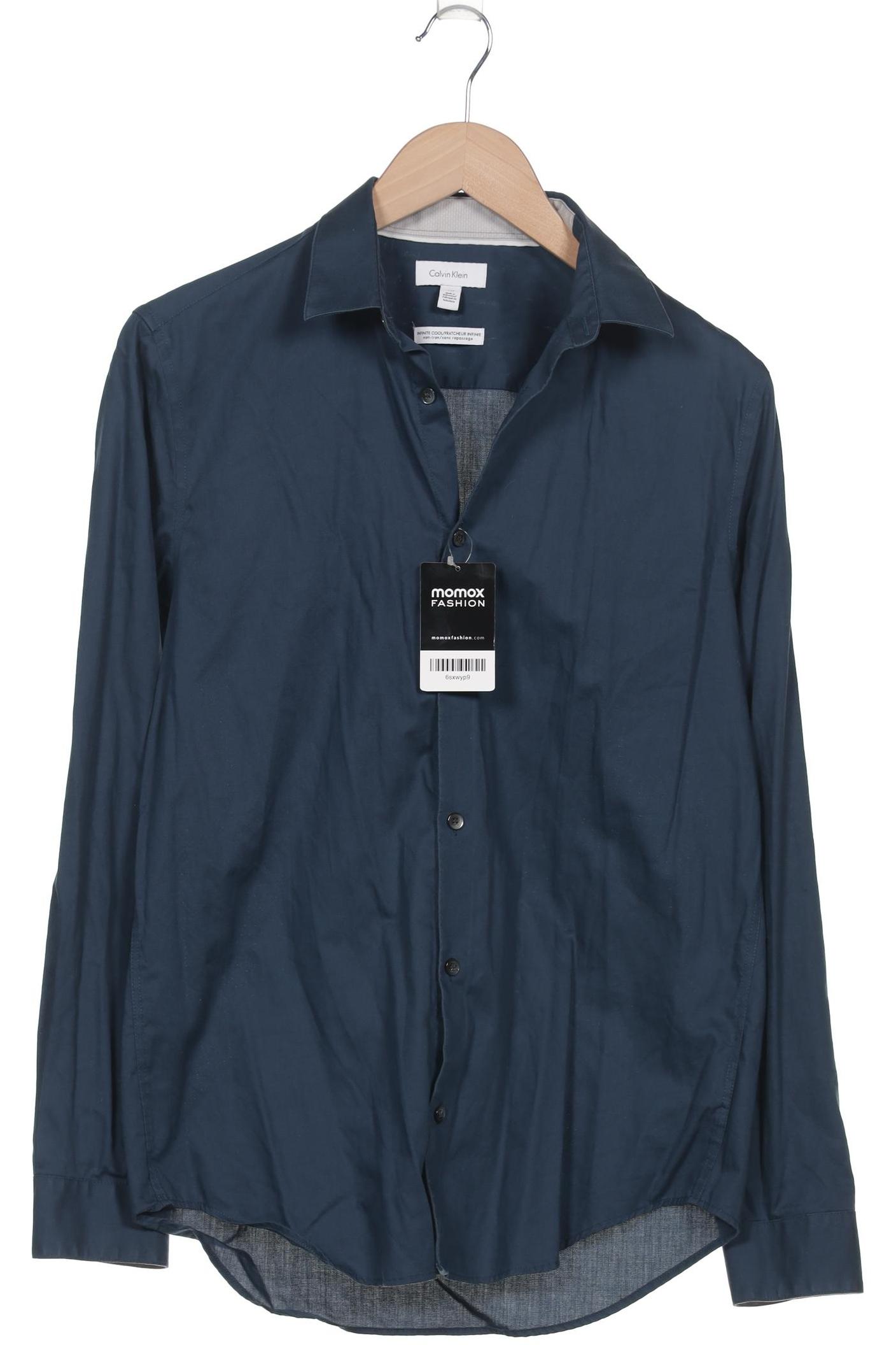 

Calvin Klein Herren Hemd, marineblau, Gr. 46